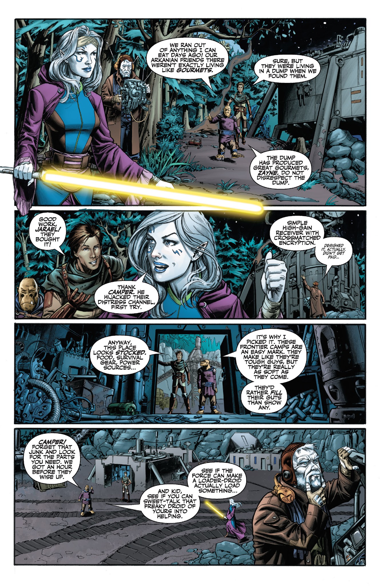 Read online Star Wars Legends: The Old Republic - Epic Collection comic -  Issue # TPB 1 - 159