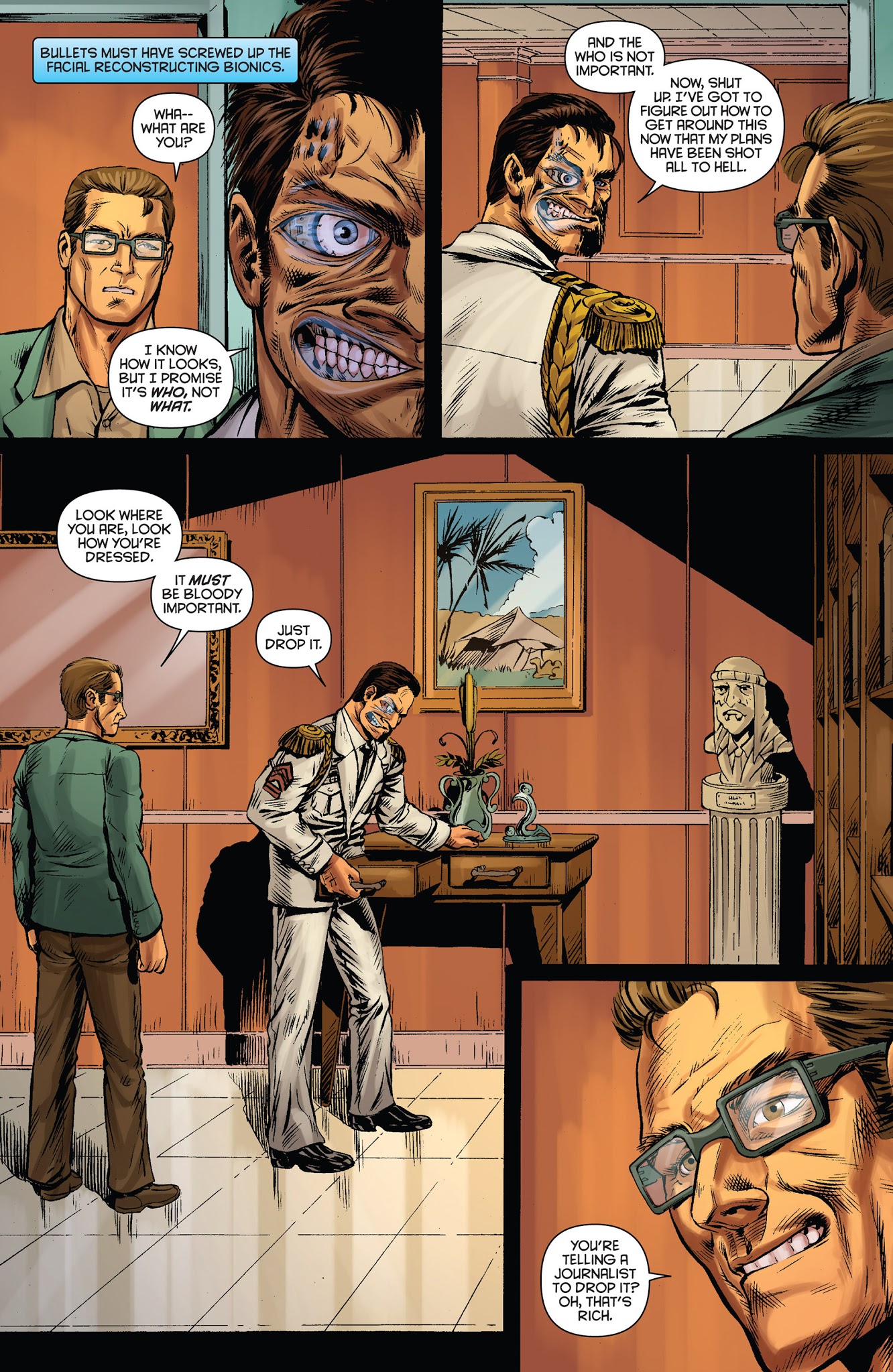 Read online Bionic Man comic -  Issue #19 - 7