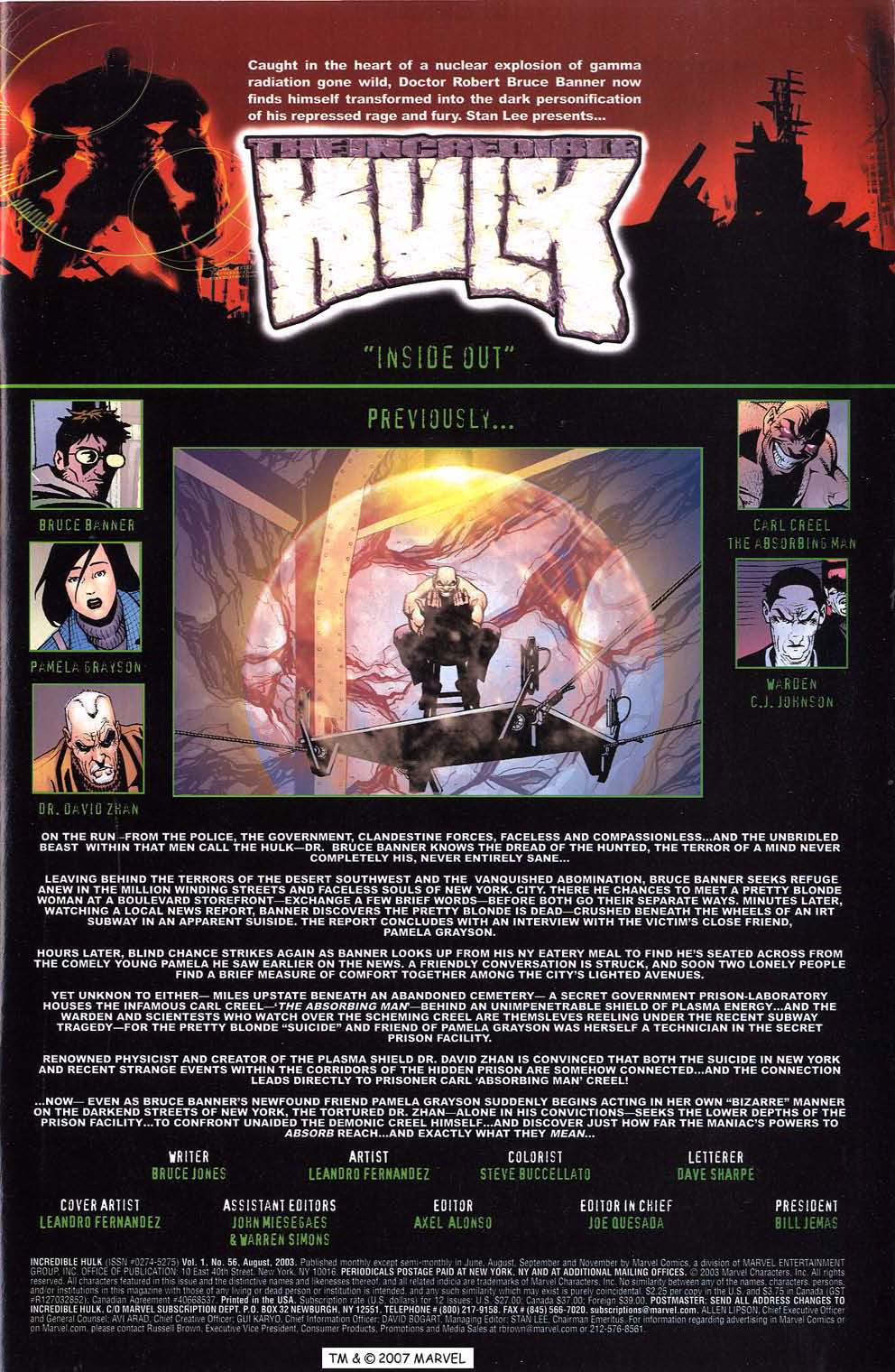 Read online The Incredible Hulk (2000) comic -  Issue #56 - 3