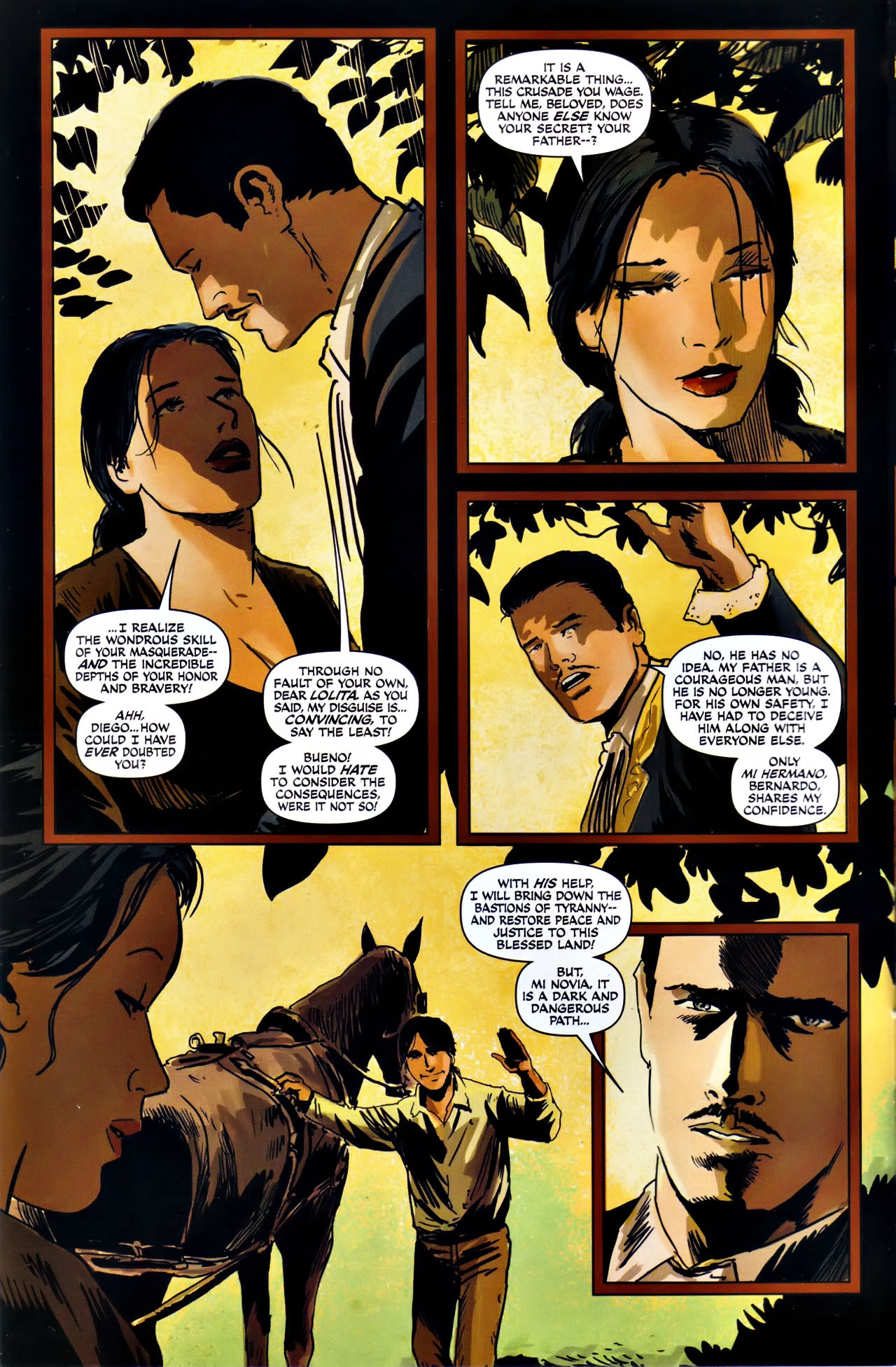 Read online Zorro (2008) comic -  Issue #16 - 5