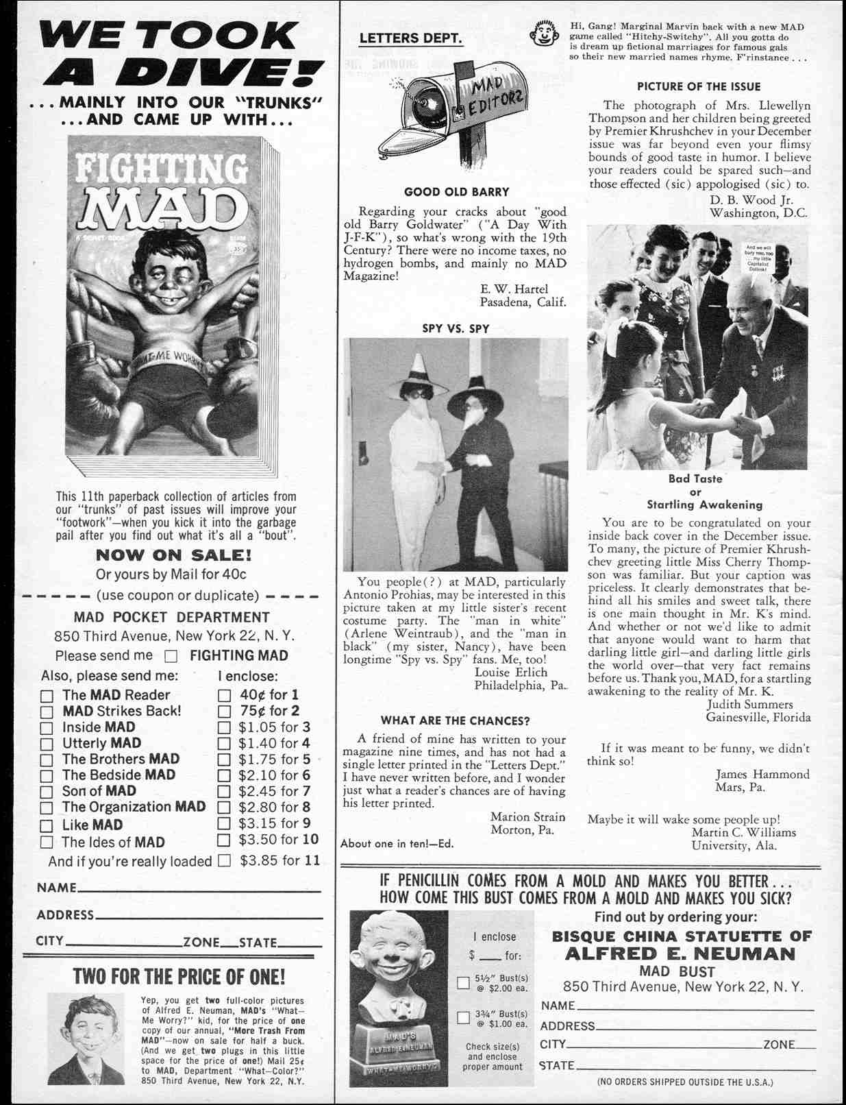 Read online MAD comic -  Issue #69 - 4