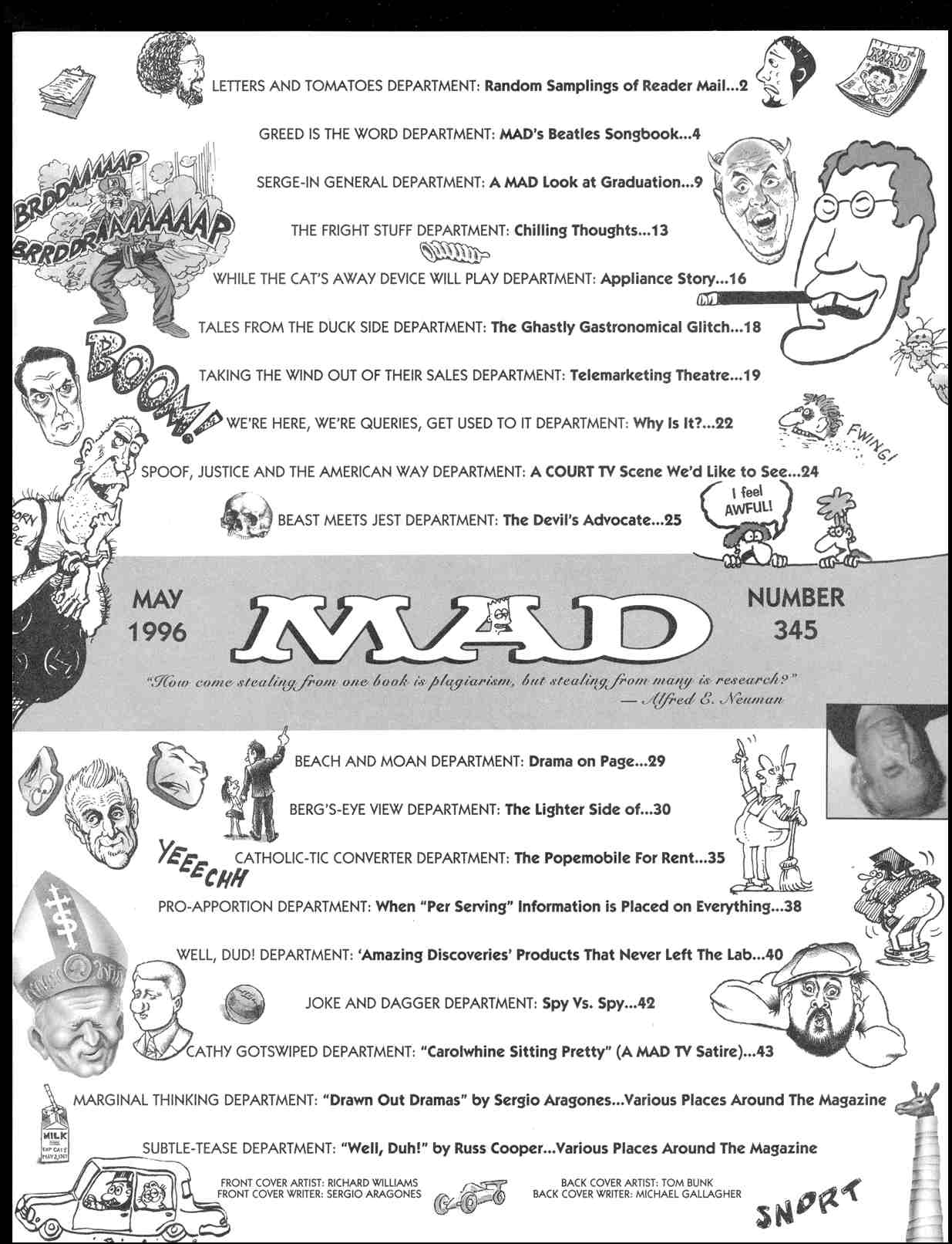 Read online MAD comic -  Issue #345 - 3