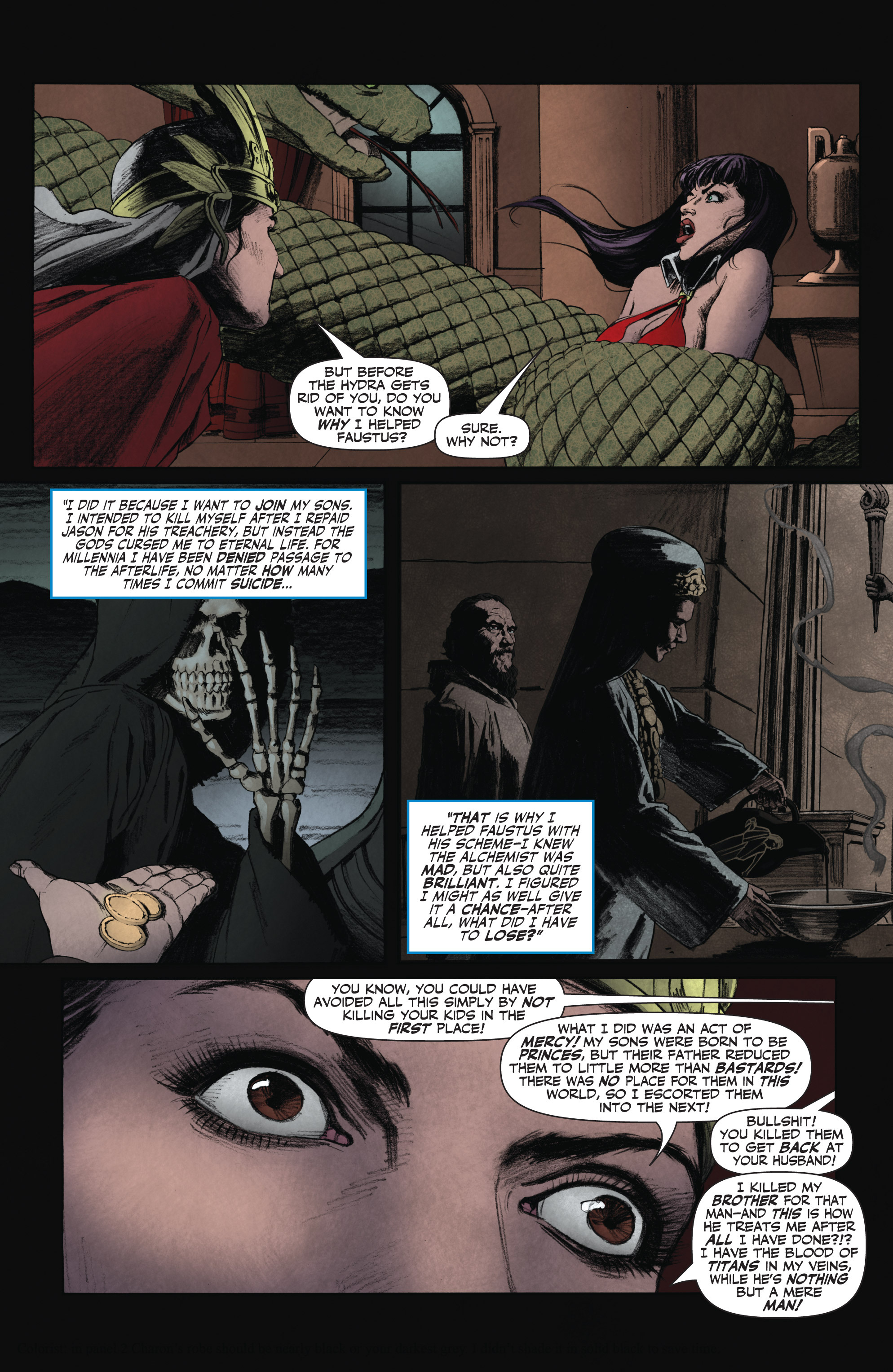 Read online Vampirella (2014) comic -  Issue #9 - 22