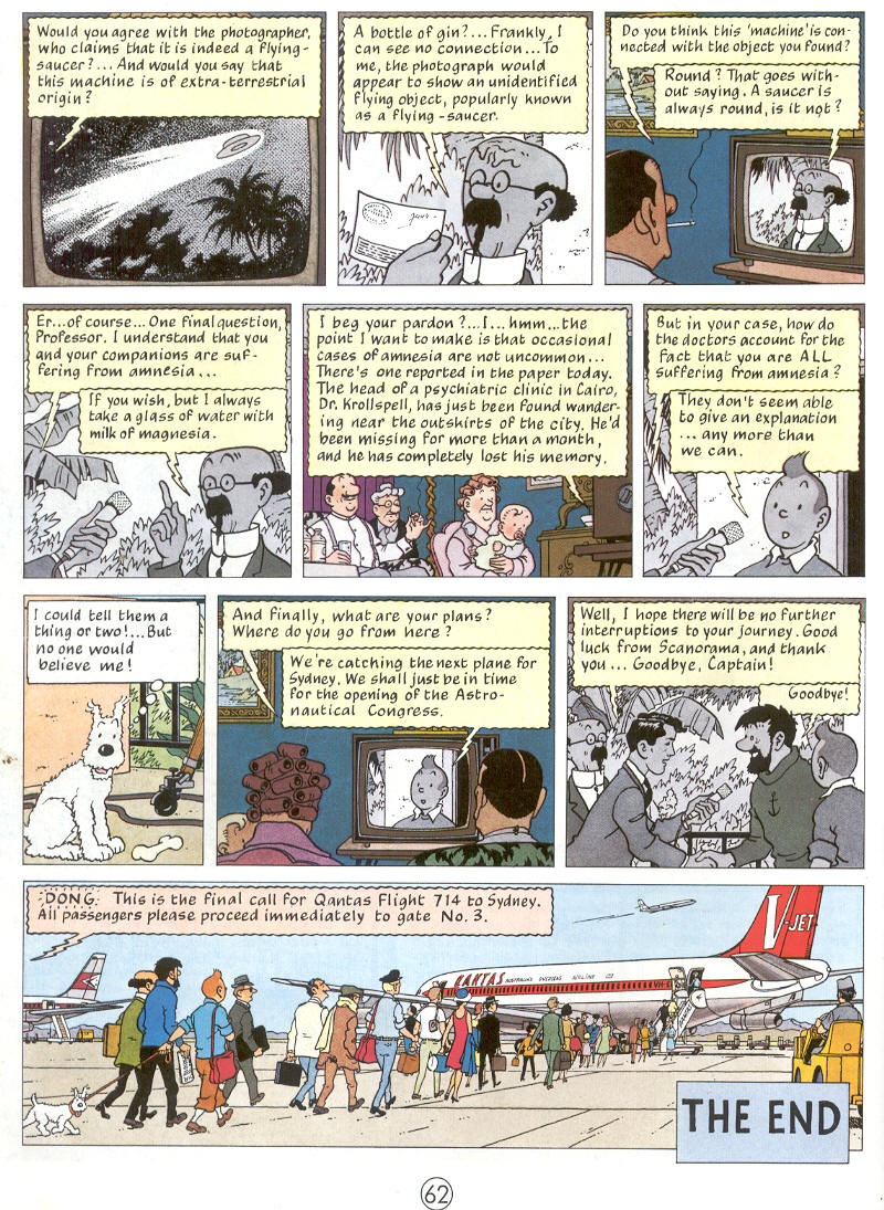 Read online The Adventures of Tintin comic -  Issue #22 - 63