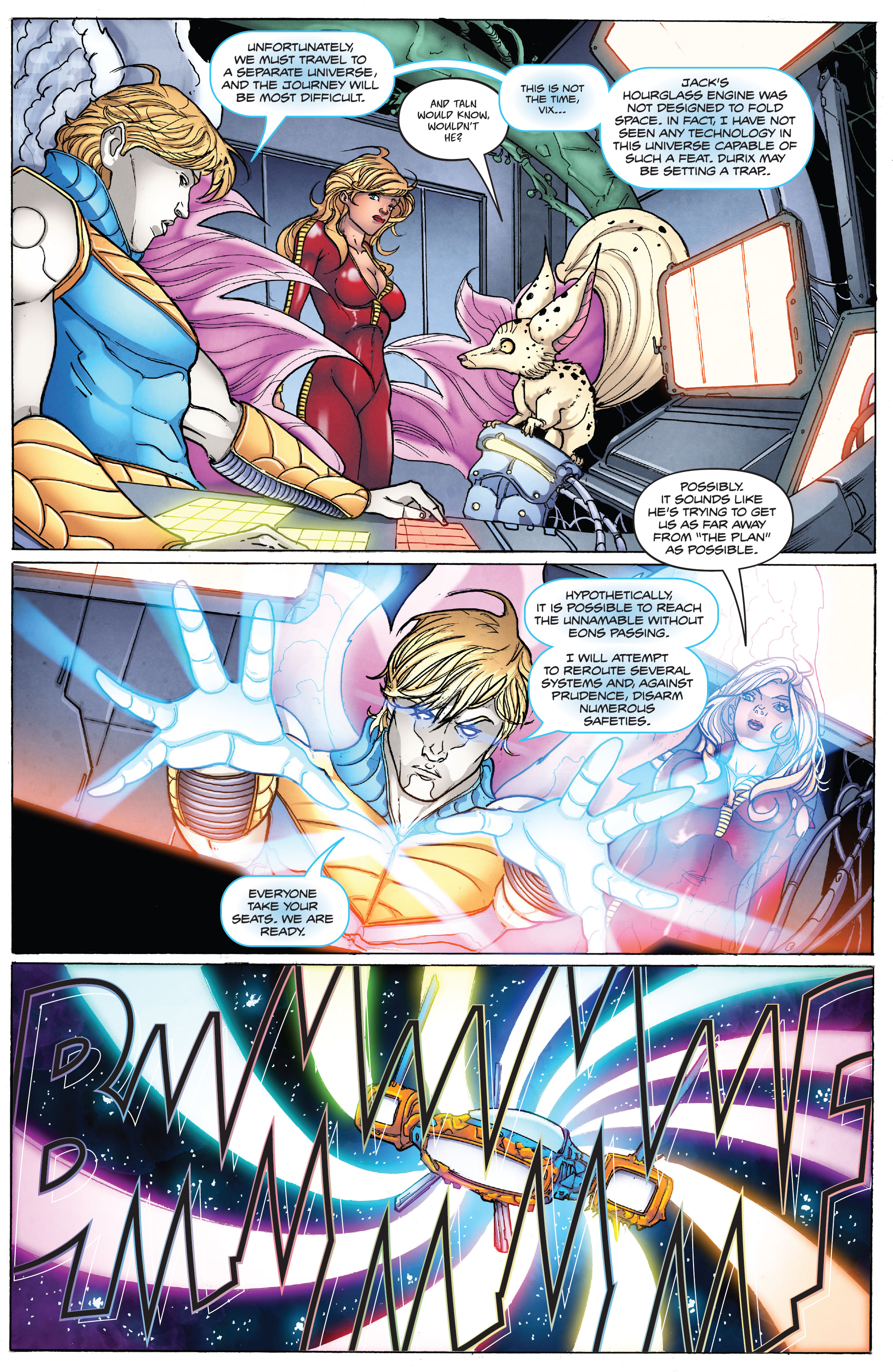 Read online Barbarella: The Center Cannot Hold comic -  Issue #4 - 11