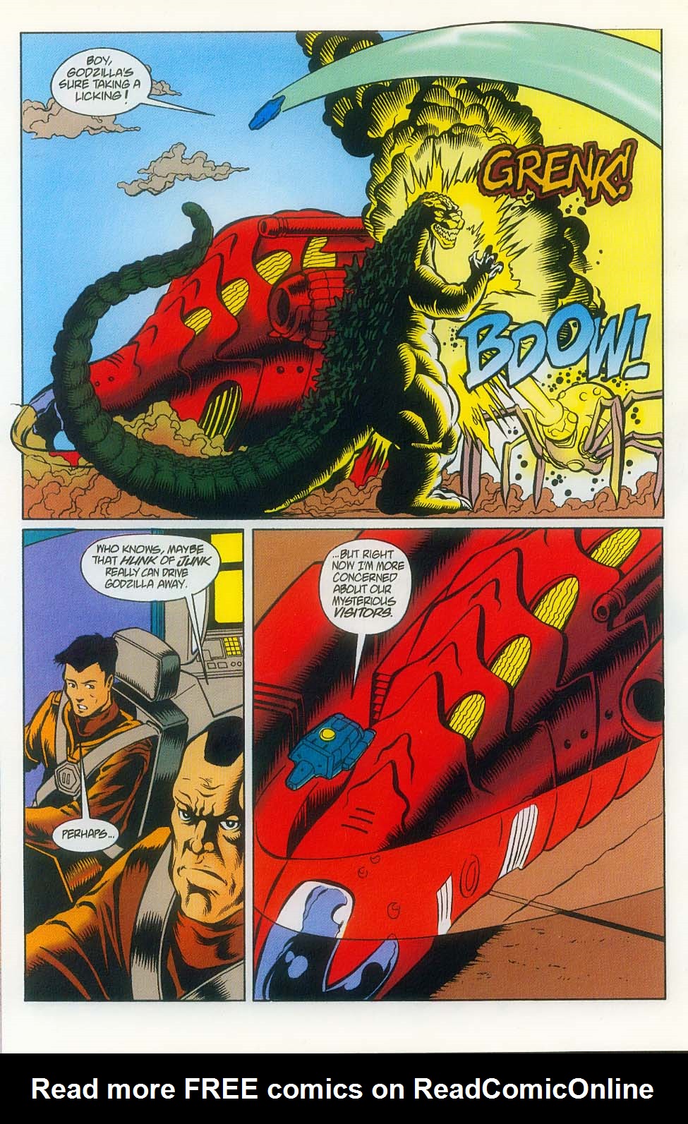 Read online Godzilla (1995) comic -  Issue #5 - 25