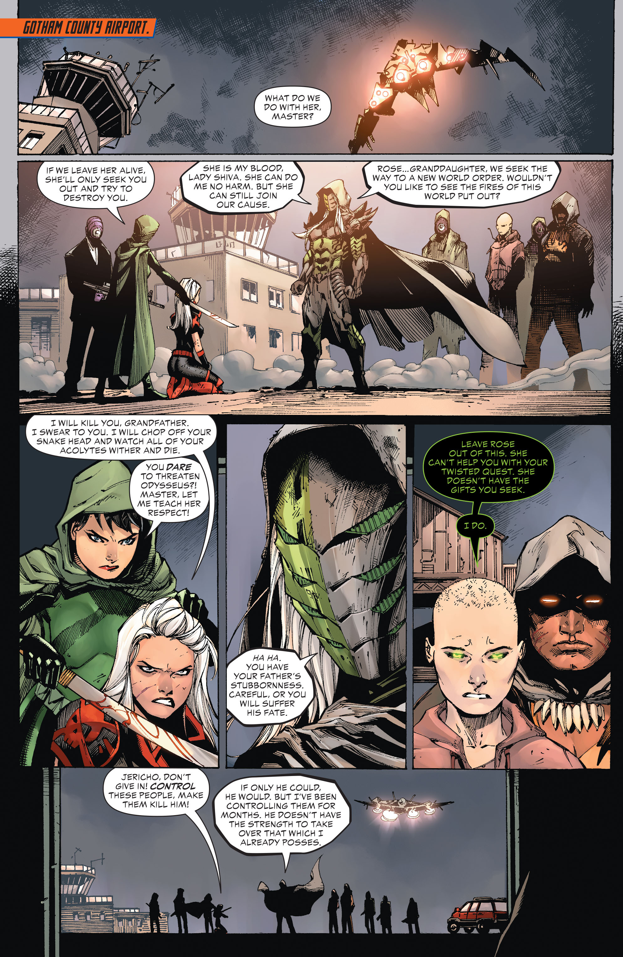 Read online Deathstroke: Gods of War comic -  Issue # TPB - 108