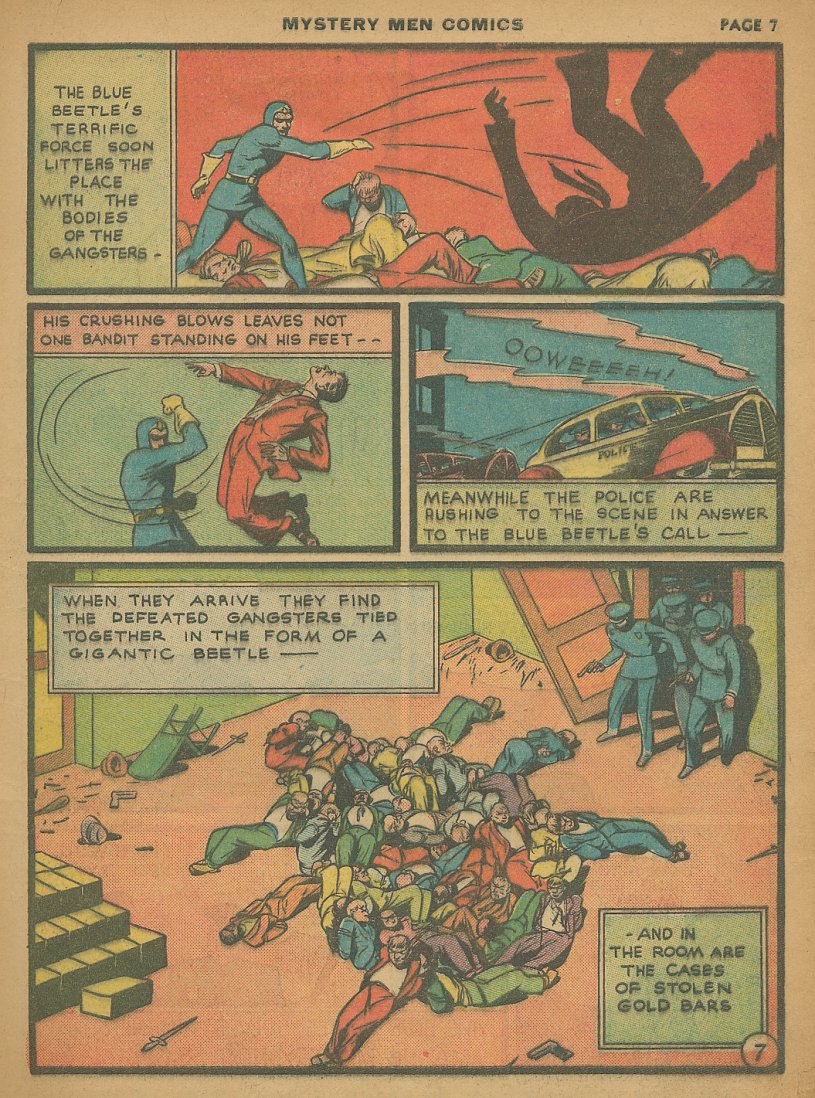 Read online Mystery Men Comics comic -  Issue #12 - 9