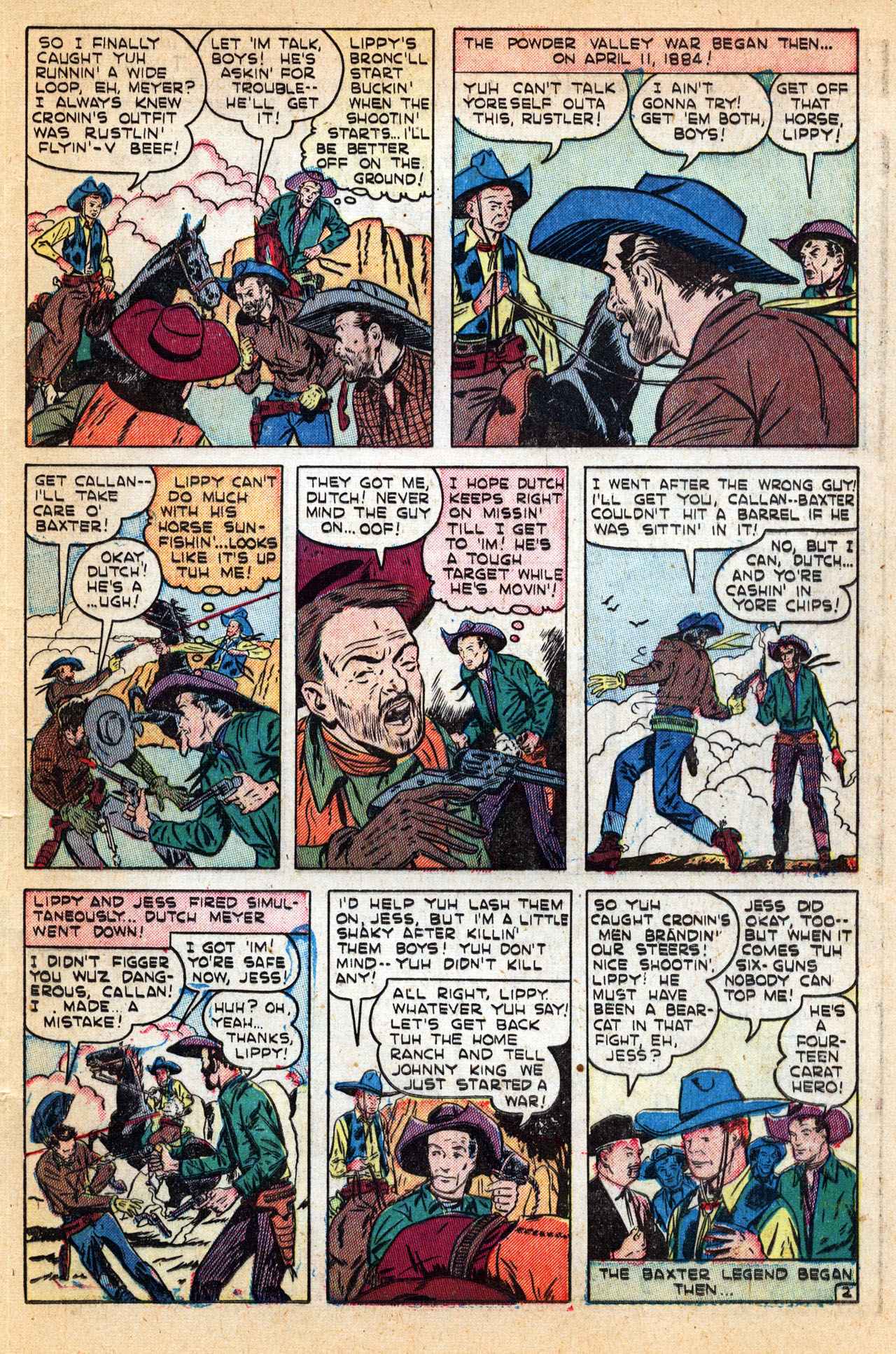 Read online Western Outlaws and Sheriffs comic -  Issue #60 - 33