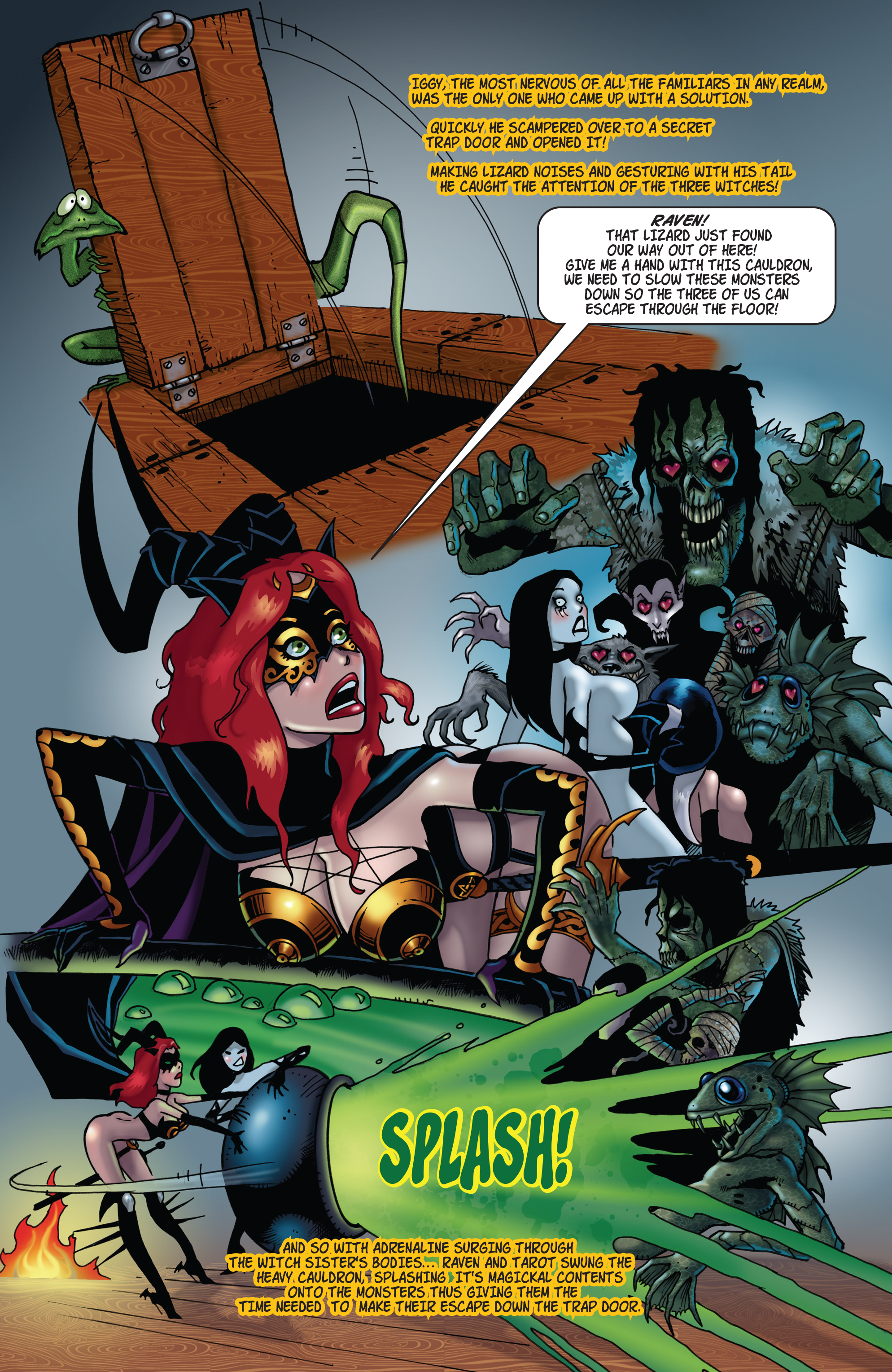 Read online Tarot: Witch of the Black Rose comic -  Issue #118 - 17