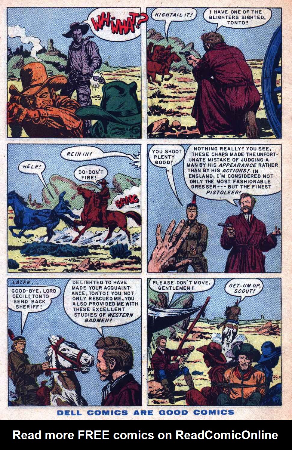 Read online Lone Ranger's Companion Tonto comic -  Issue #24 - 34