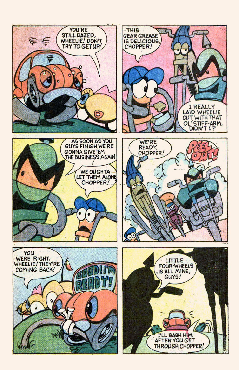 Read online Wheelie and the Chopper Bunch comic -  Issue #3 - 31