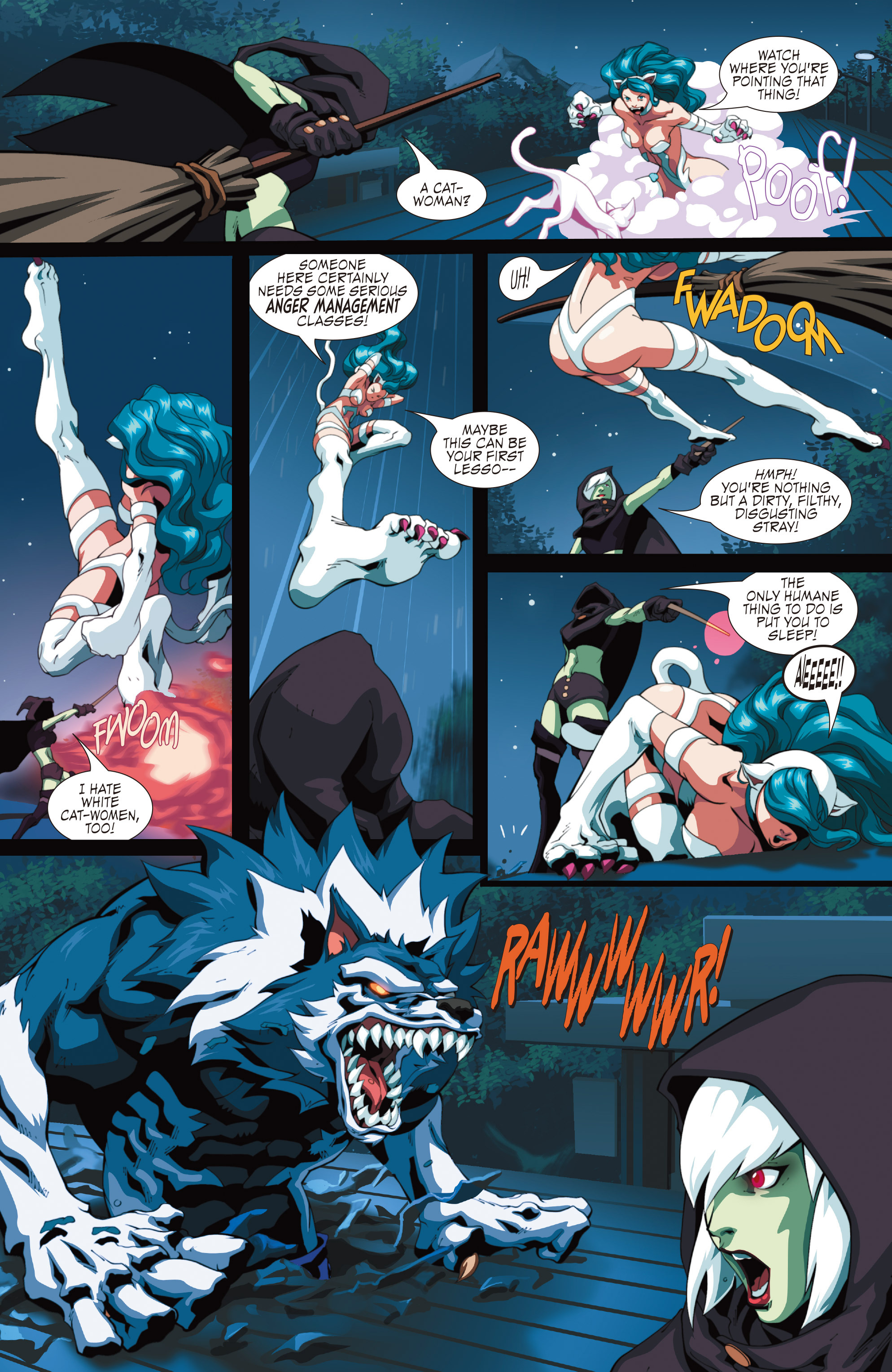 Read online Darkstalkers: The Night Warriors comic -  Issue #2 - 24