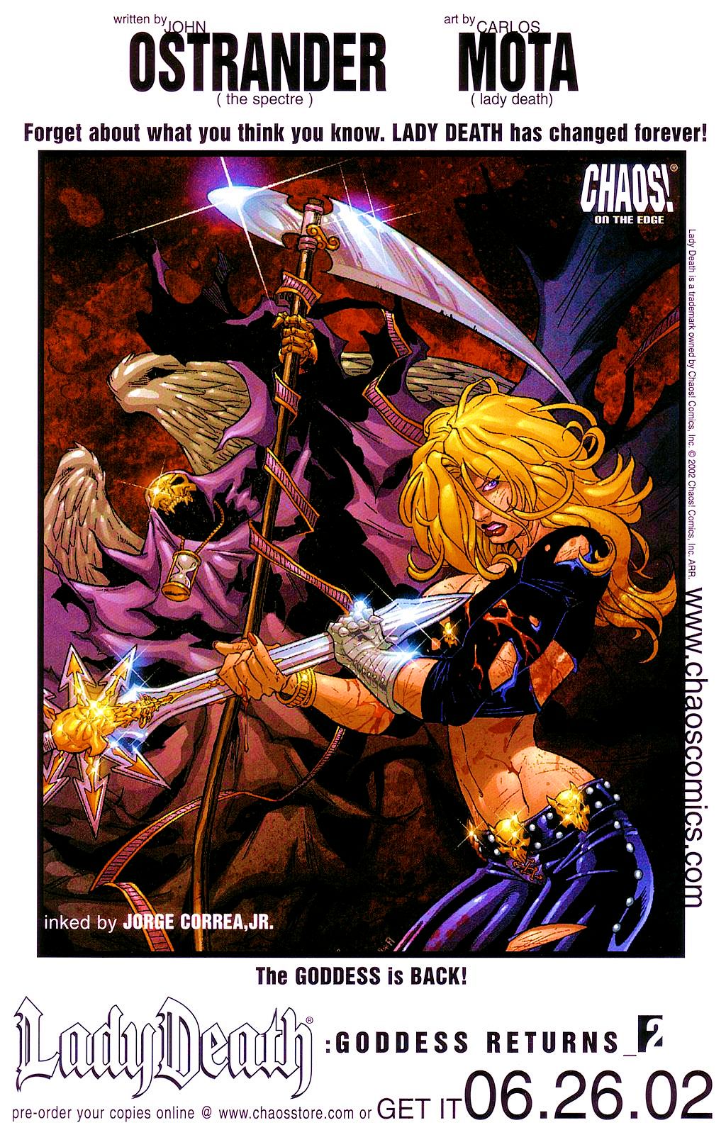 Read online Lady Death: Goddess Returns comic -  Issue #1 - 23