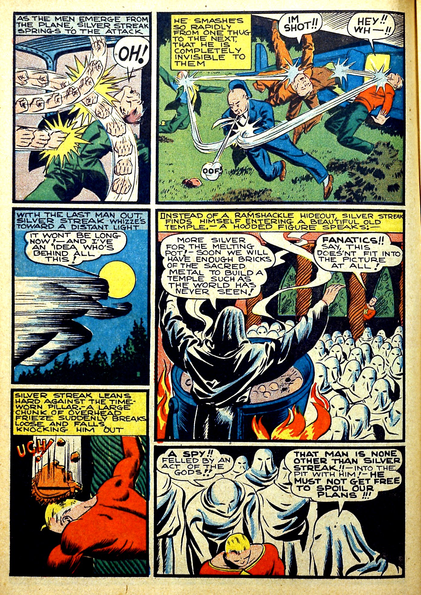 Read online Silver Streak Comics comic -  Issue #22 - 22