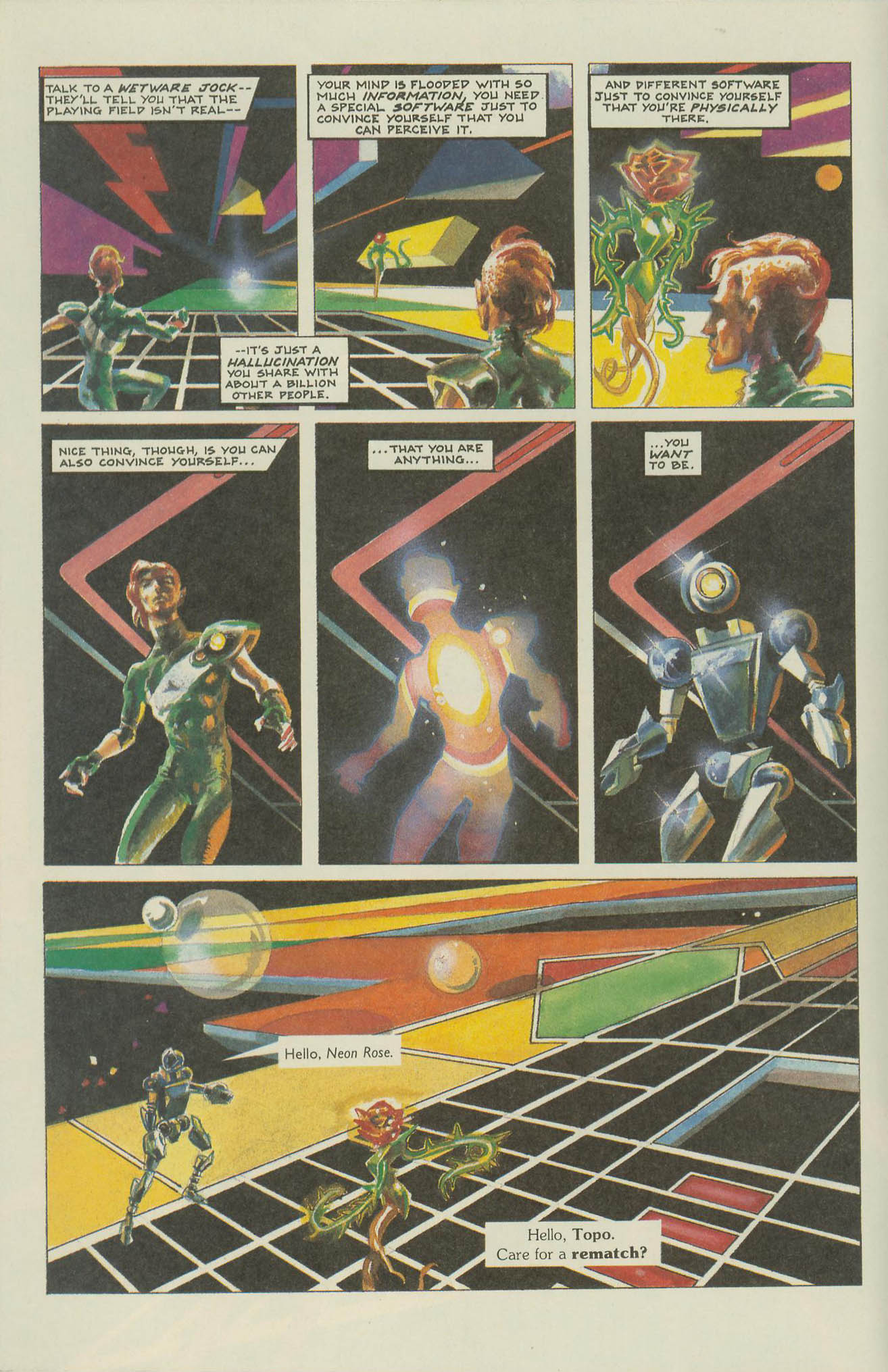 Read online Cyberpunk (1989) comic -  Issue #1 - 8