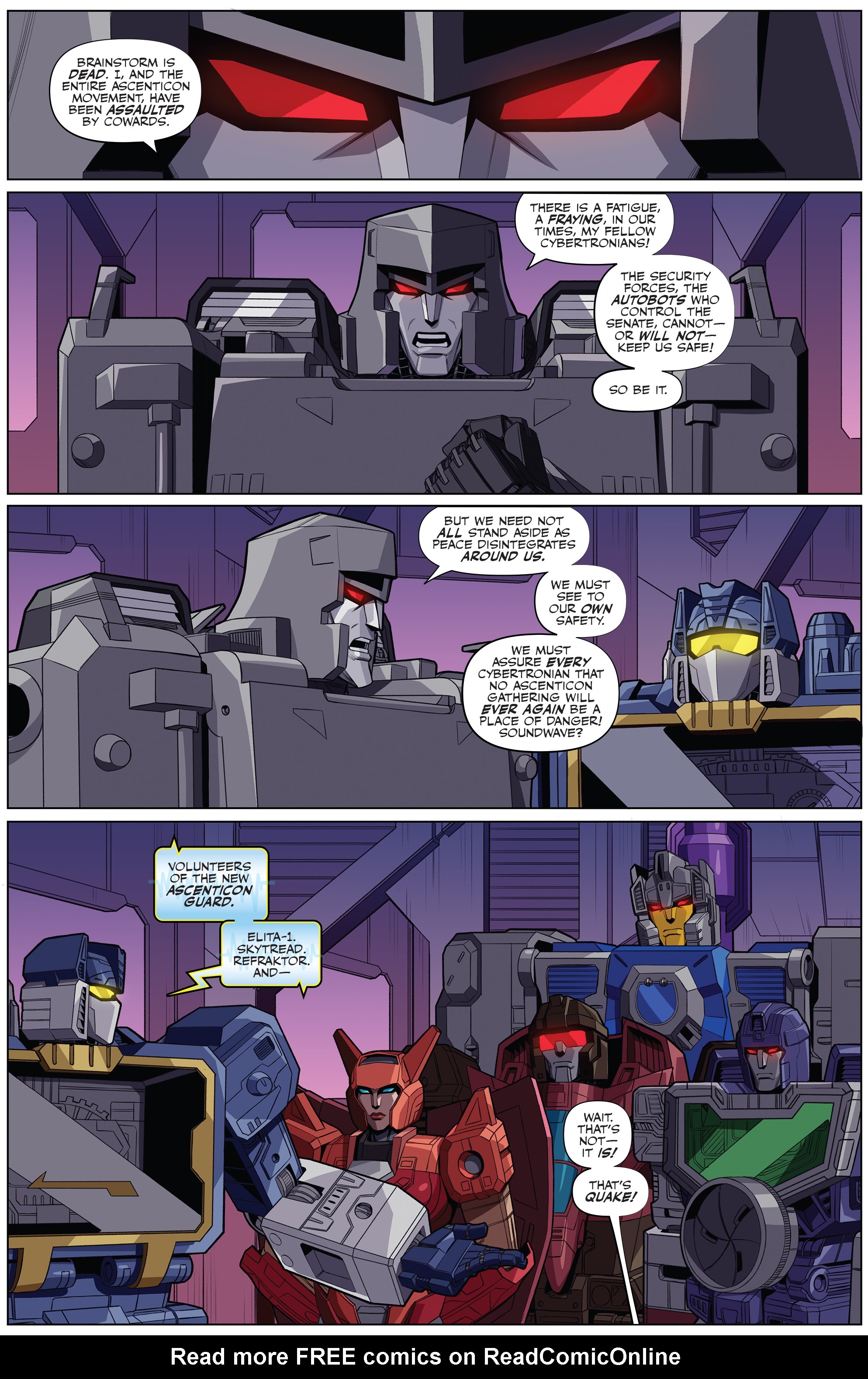 Read online Transformers (2019) comic -  Issue #3 - 5