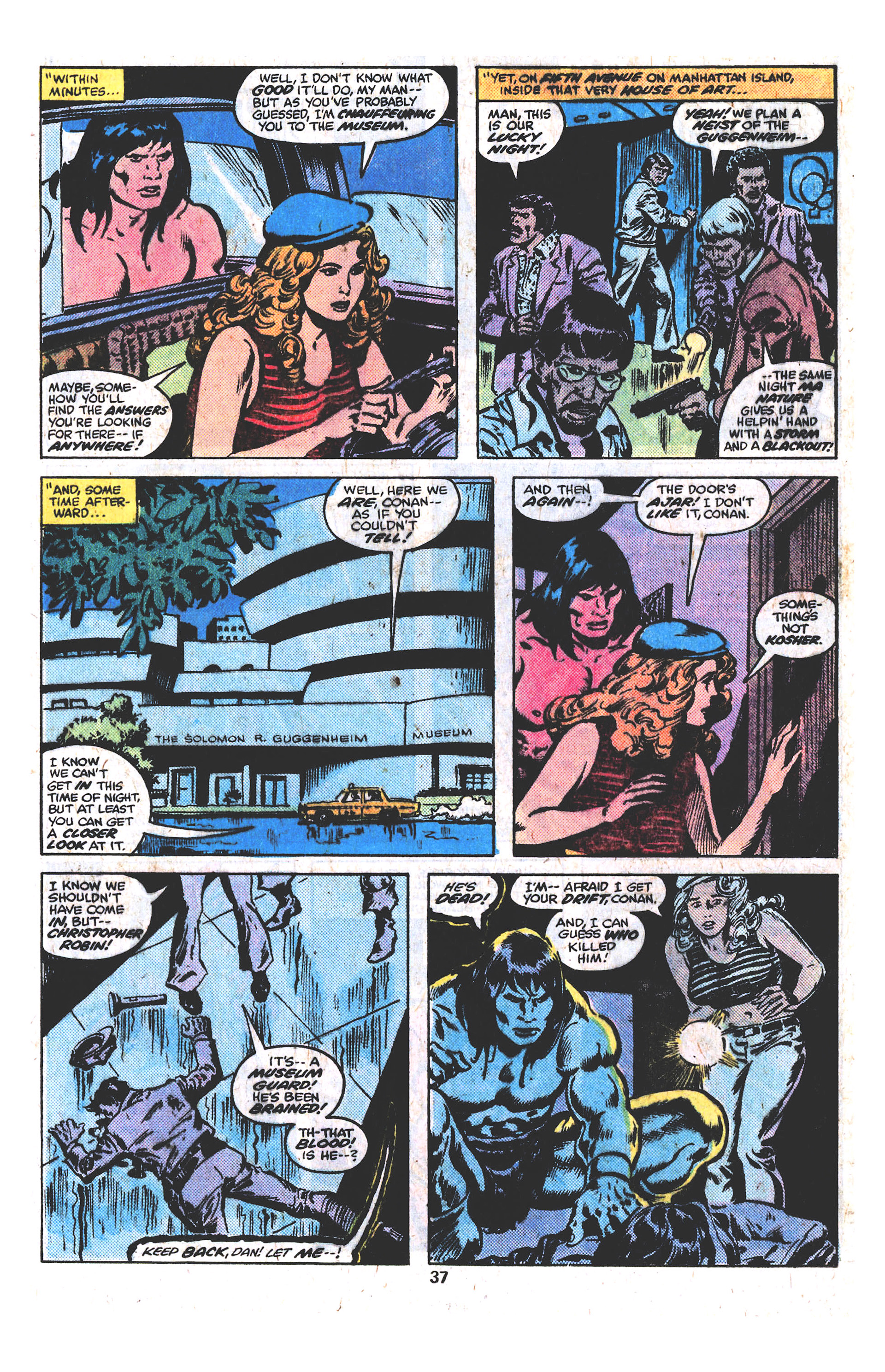 Read online What If? (1977) comic -  Issue #13 - Conan The Barbarian walked the Earth Today - 28