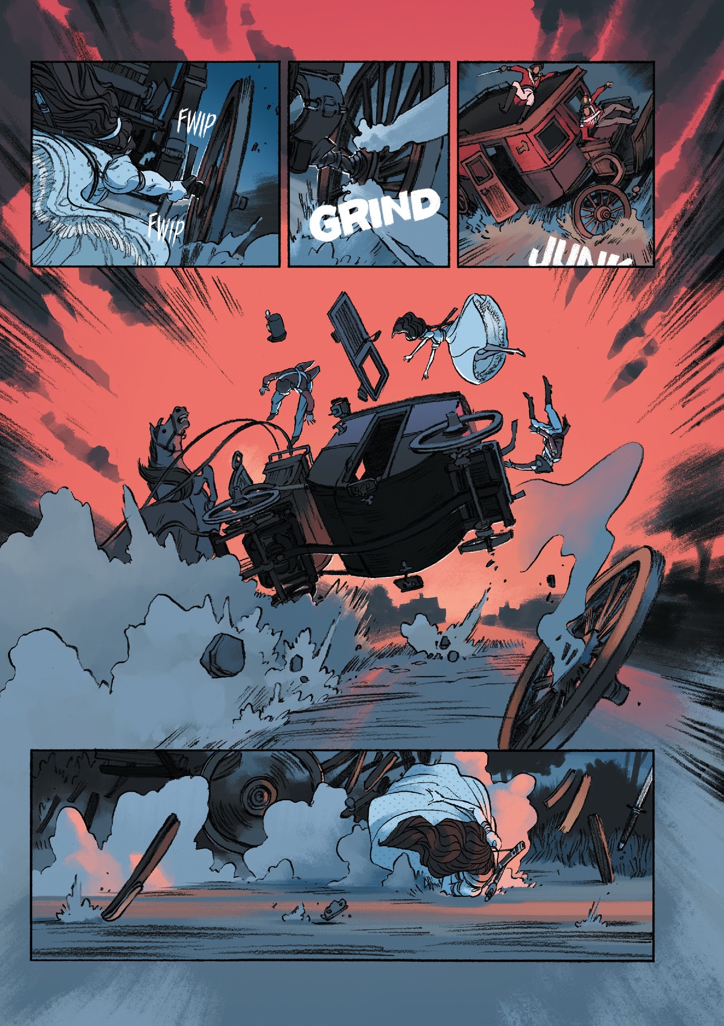 Read online Delilah Dirk and the King's Shilling comic -  Issue # TPB (Part 3) - 15