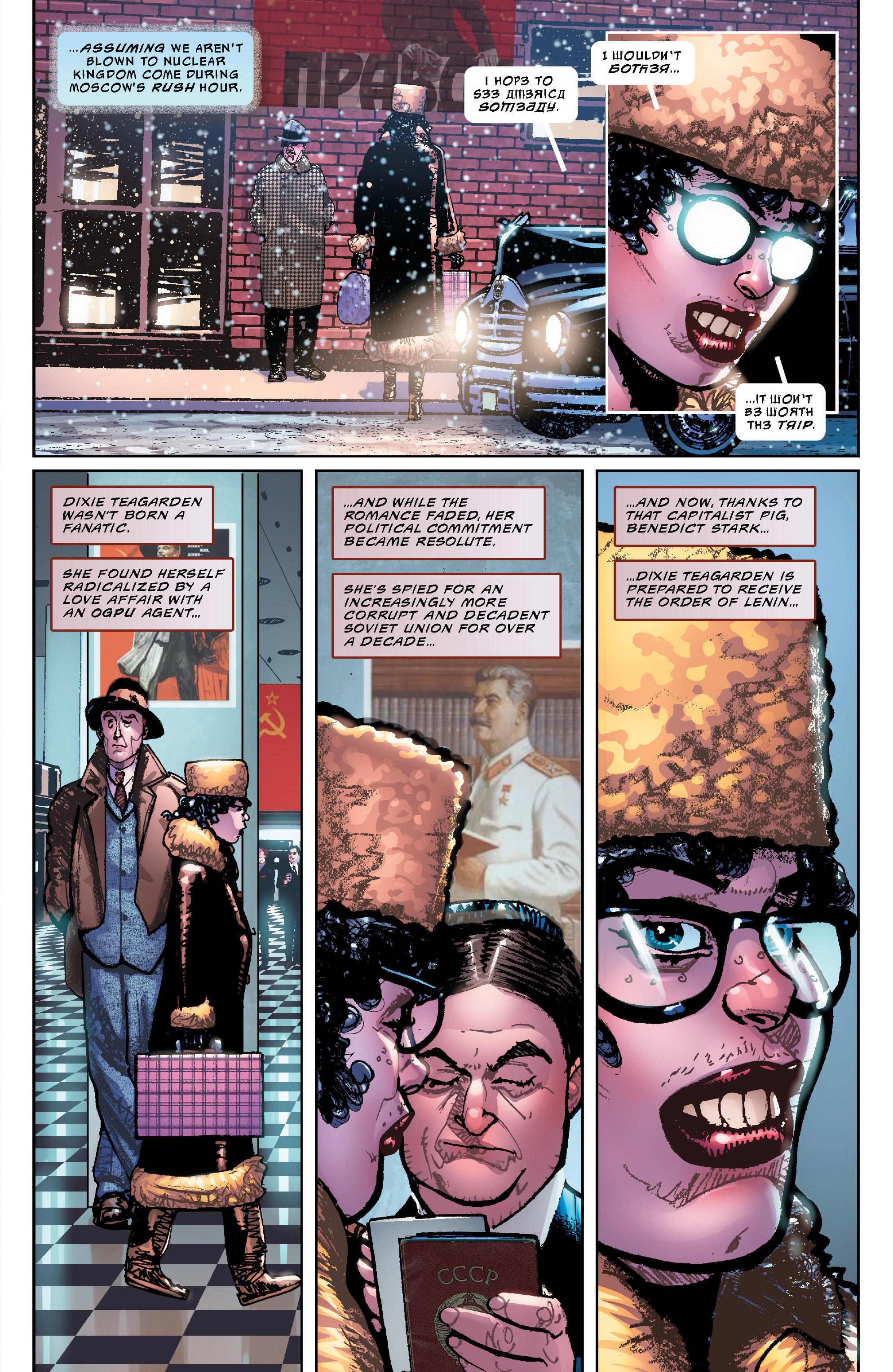 Read online The Shadow: Midnight in Moscow comic -  Issue #5 - 20