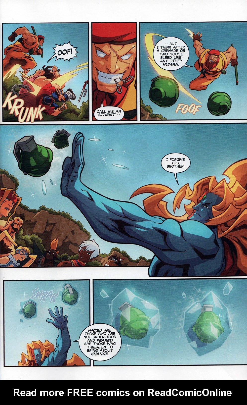Read online Street Fighter Unlimited comic -  Issue #7 - 7
