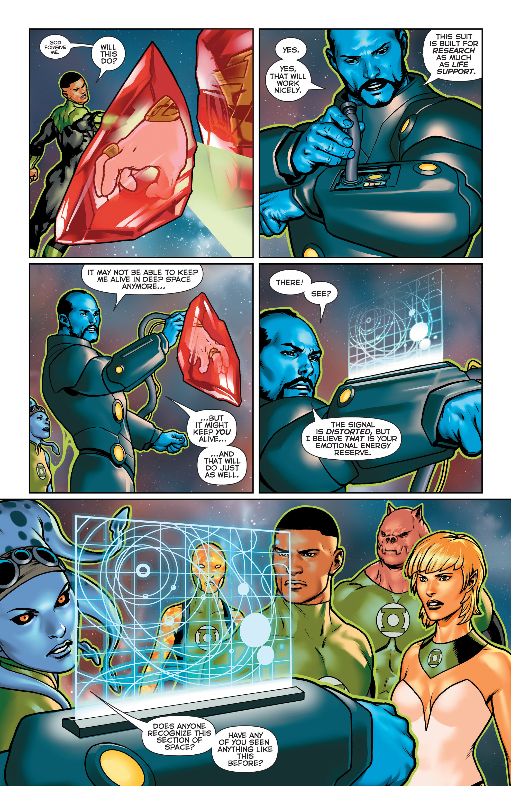 Read online Green Lantern: Lost Army comic -  Issue #1 - 16
