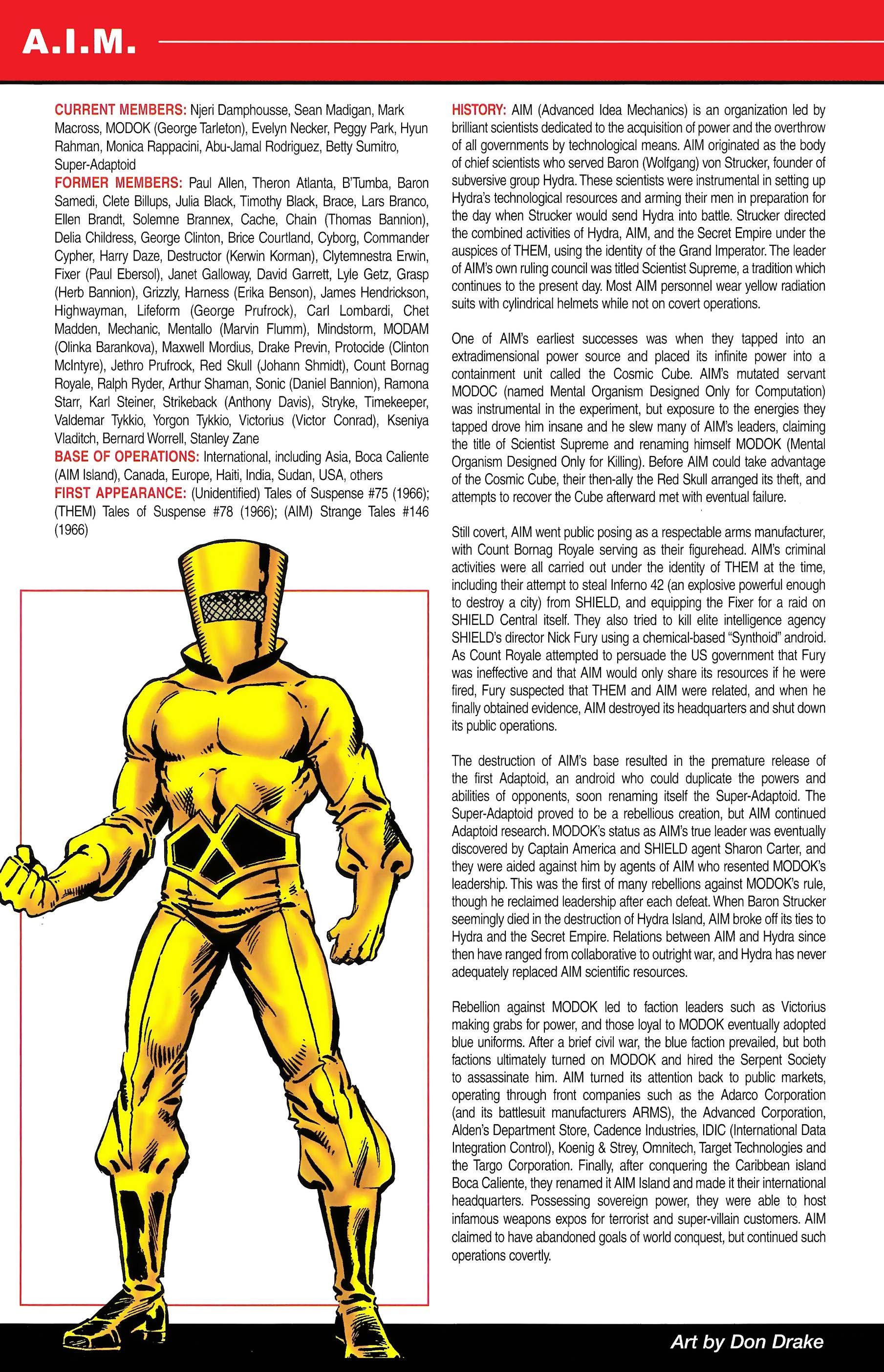 Read online Official Handbook of the Marvel Universe A to Z comic -  Issue # TPB 1 (Part 1) - 36