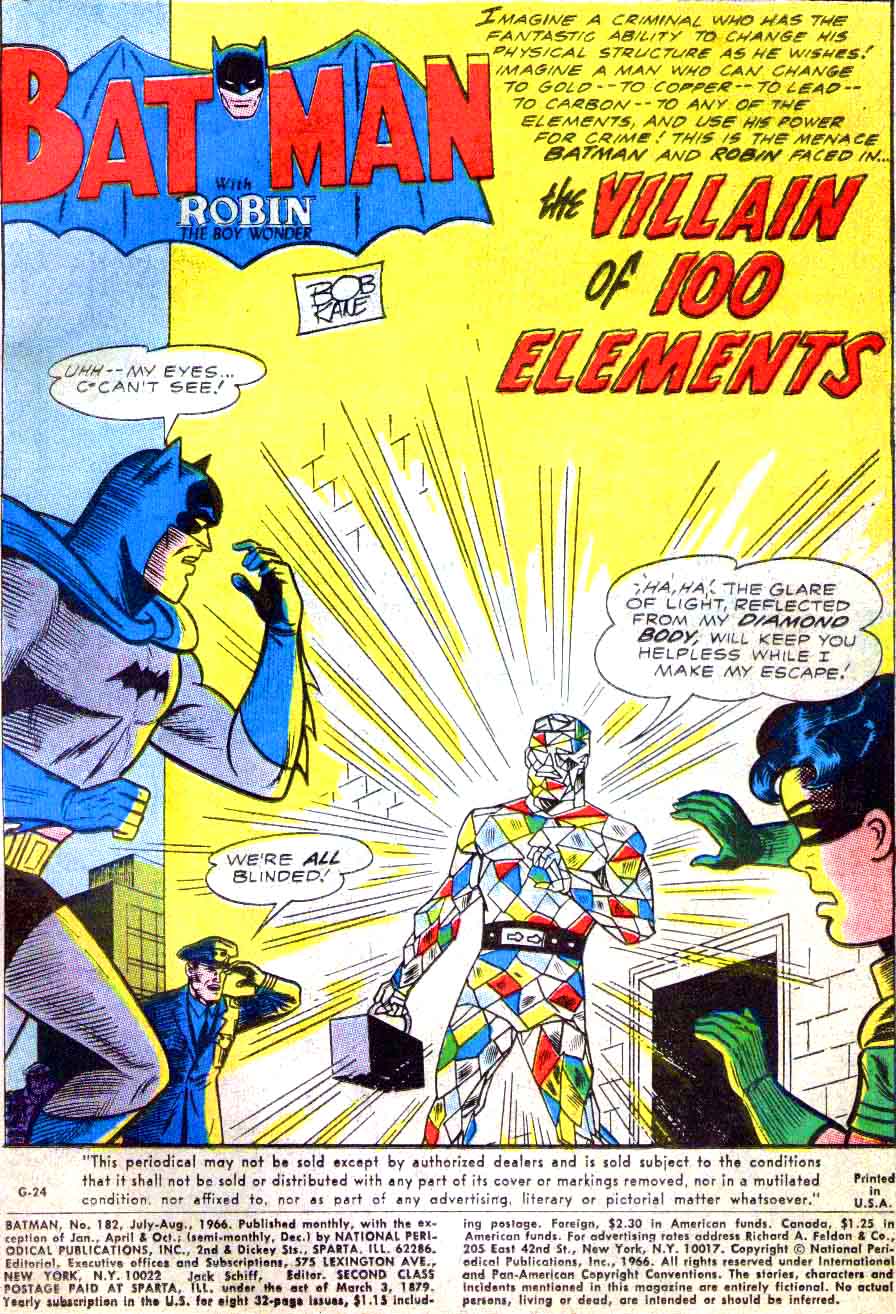 Read online Batman (1940) comic -  Issue #182 - 3