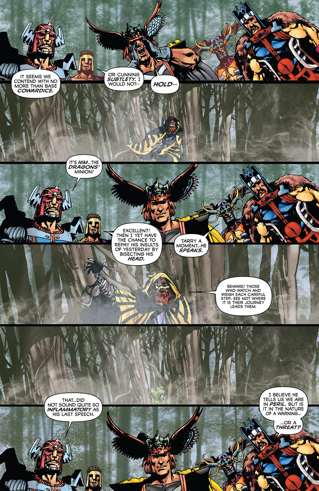 Read online Kirby: Genesis - Dragonsbane comic -  Issue #3 - 9