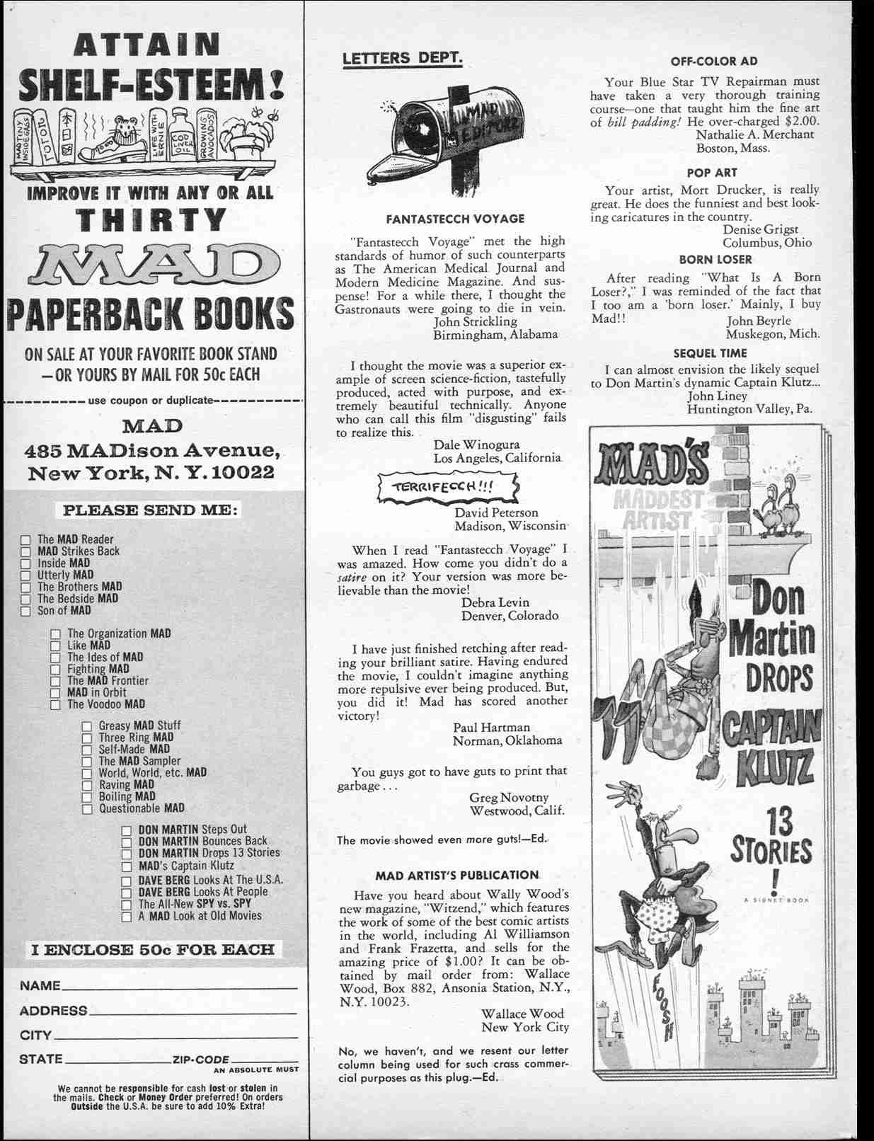 Read online MAD comic -  Issue #112 - 4