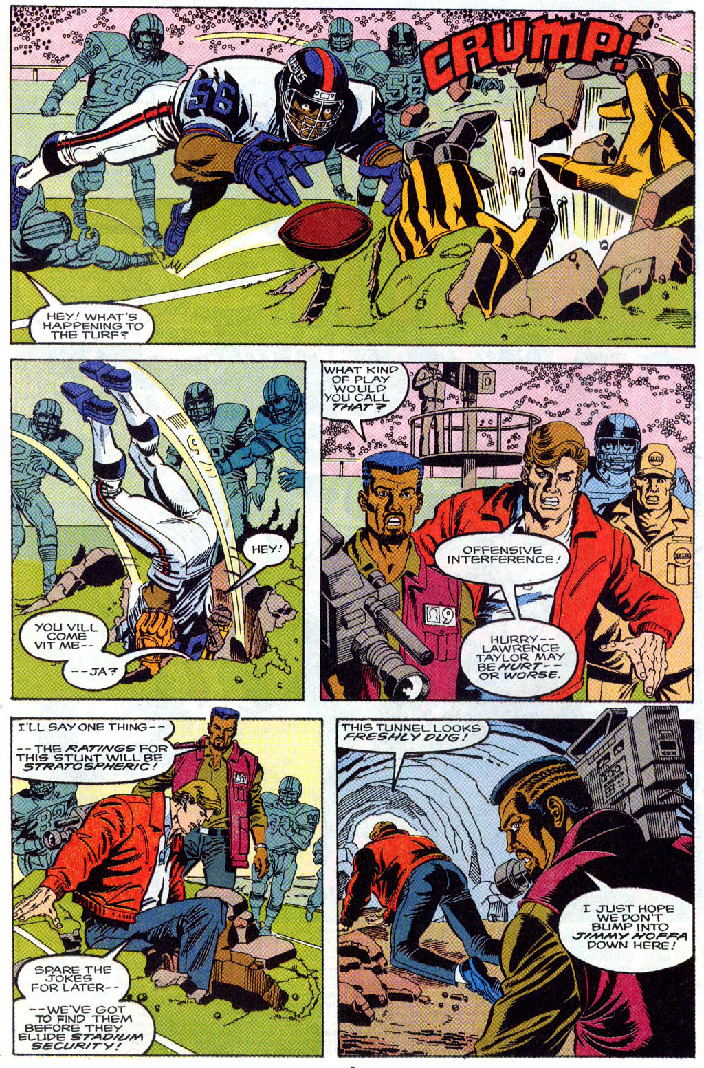 Read online NFL SuperPro comic -  Issue #5 - 3