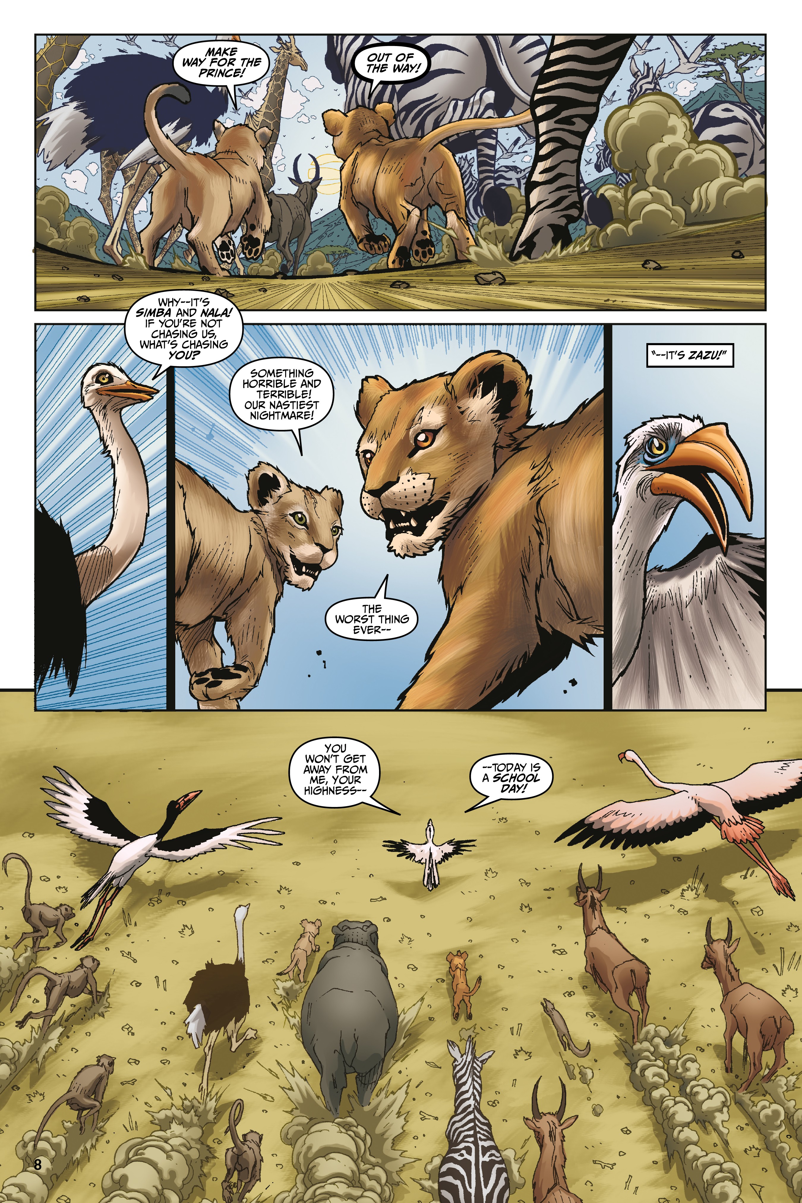 Read online Disney The Lion King: Wild Schemes and Catastrophes comic -  Issue # TPB - 9