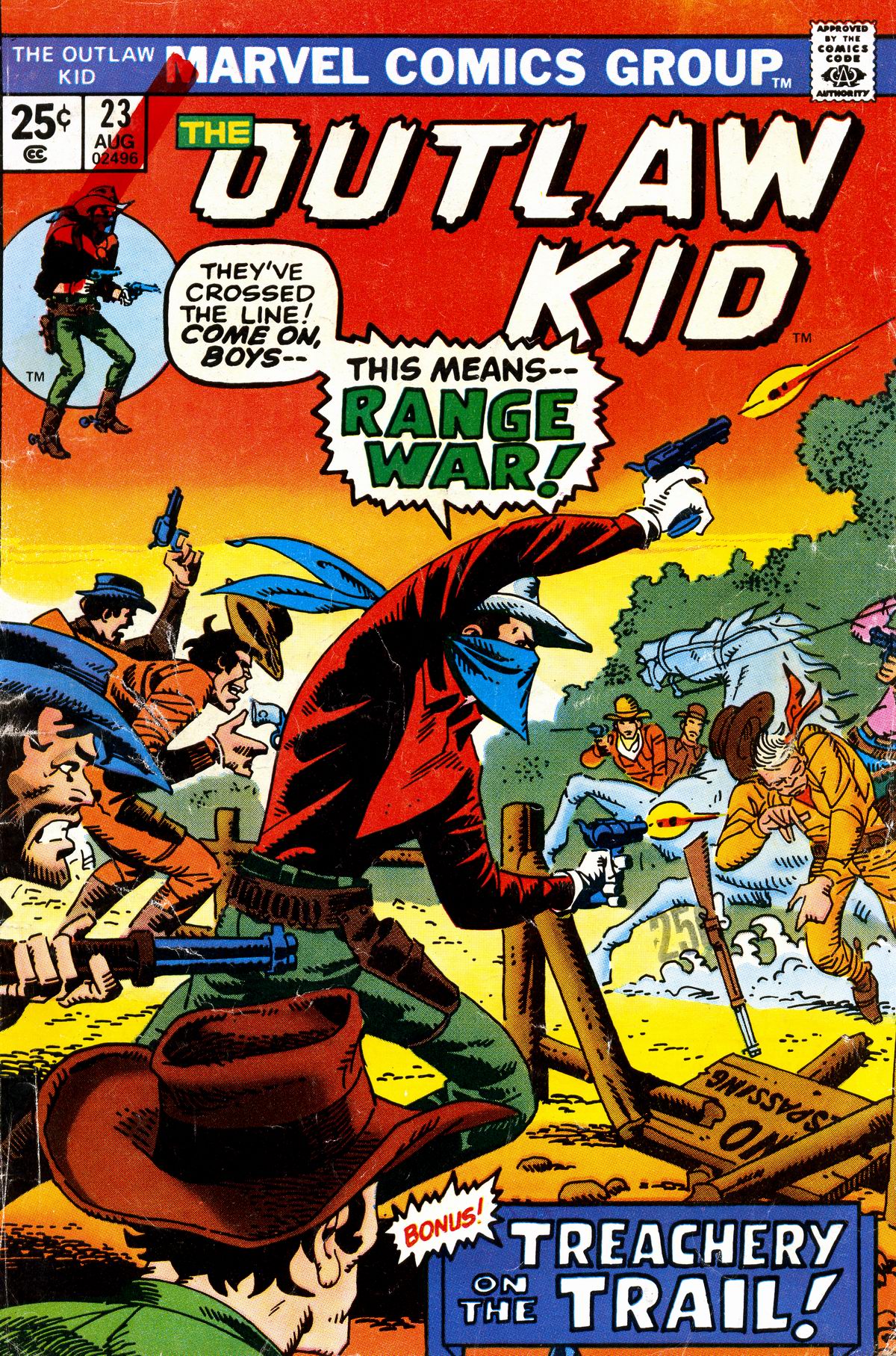 Read online The Outlaw Kid (1970) comic -  Issue #23 - 1