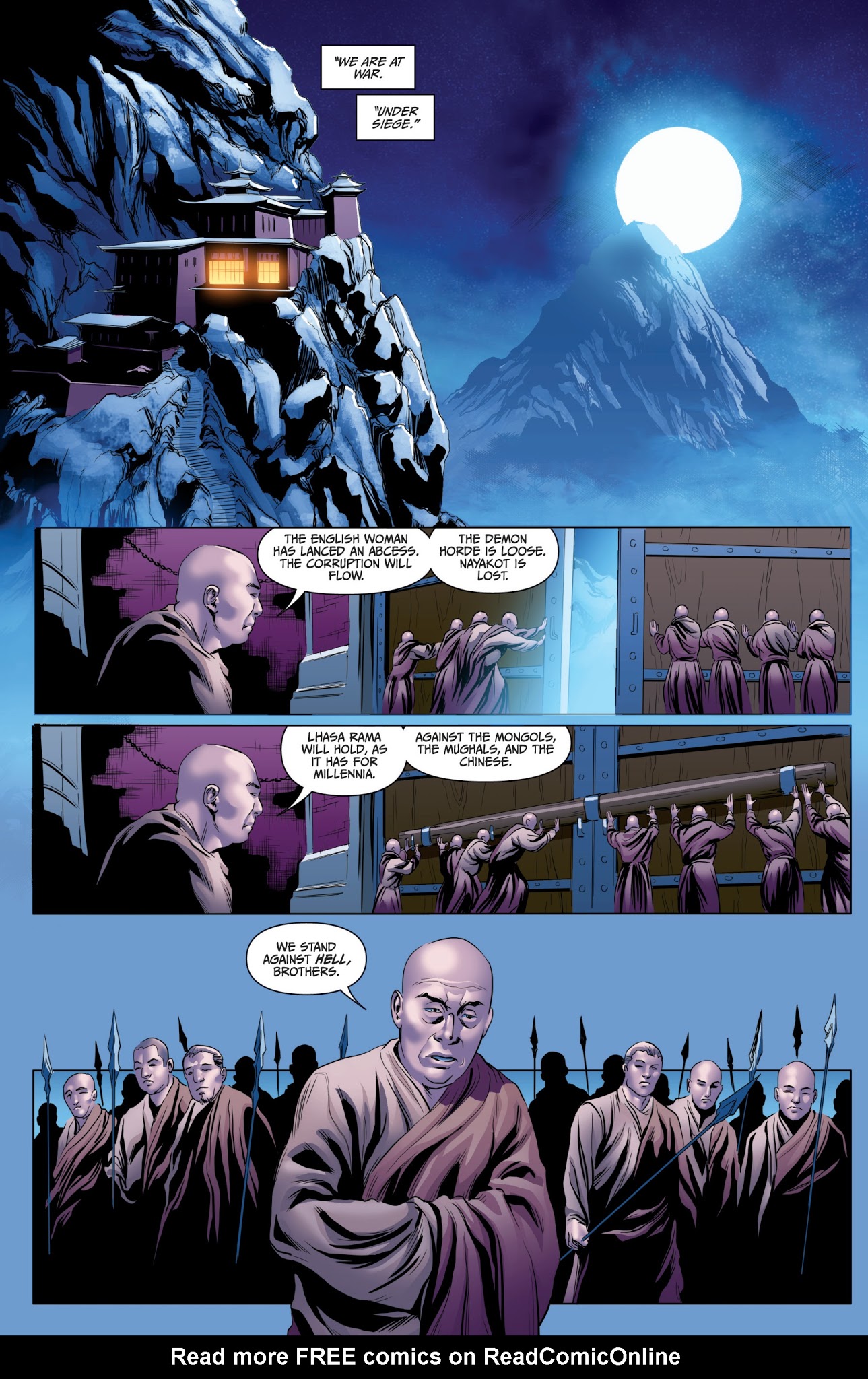 Read online Van Helsing vs. Werewolf comic -  Issue #3 - 15