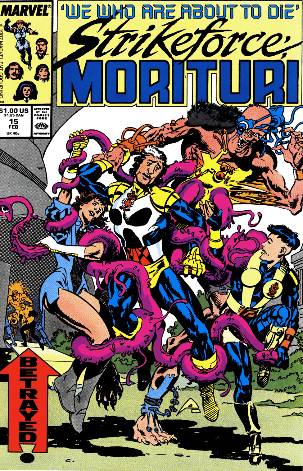 Read online Strikeforce: Morituri comic -  Issue #15 - 1