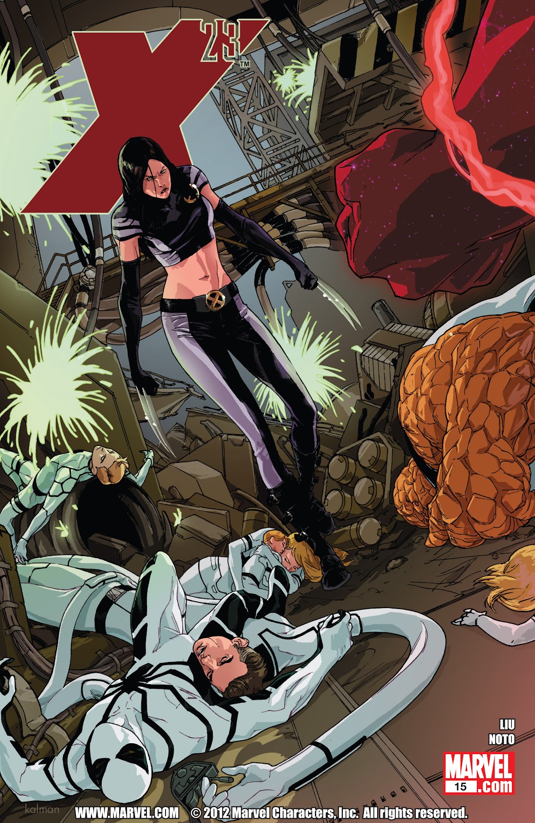 X-23 (II) issue 15 - Page 1