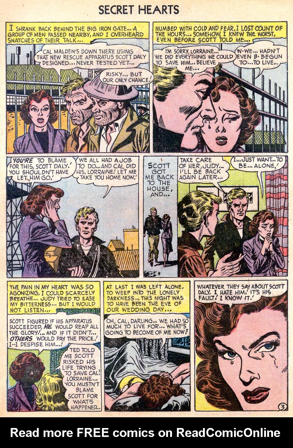 Read online Secret Hearts comic -  Issue #11 - 12