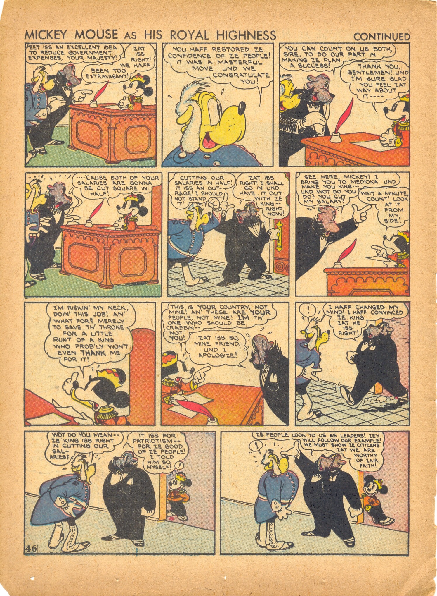 Read online Walt Disney's Comics and Stories comic -  Issue #7 - 48