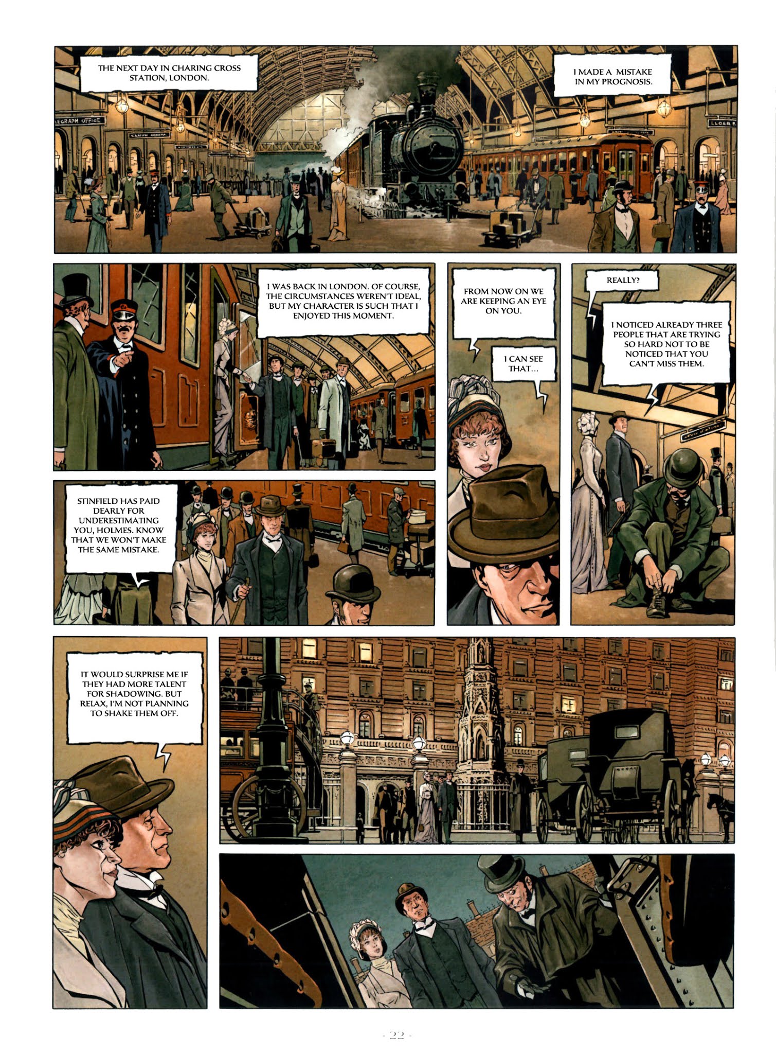 Read online Sherlock Holmes and the Vampires of London comic -  Issue # TPB - 23