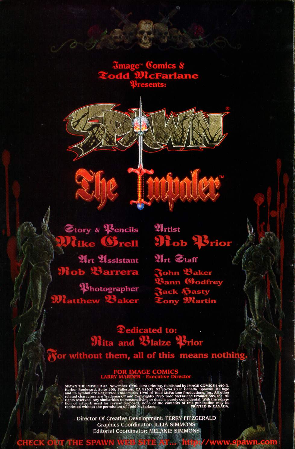 Read online Spawn the Impaler comic -  Issue #2 - 2