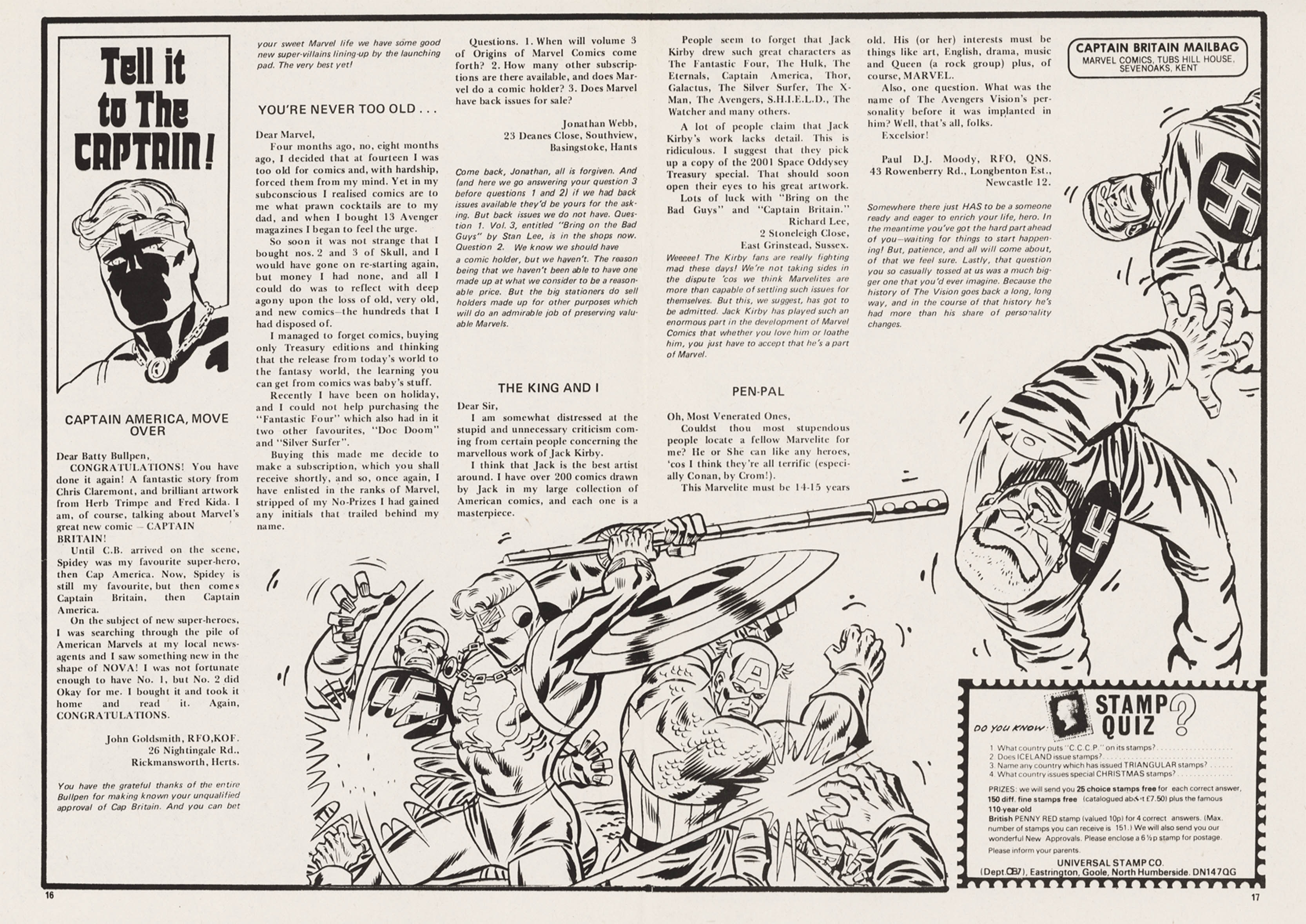 Read online Captain Britain (1976) comic -  Issue #19 - 16