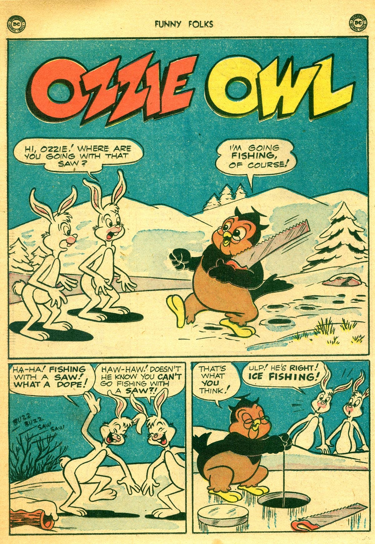 Read online Funny Folks comic -  Issue #25 - 26