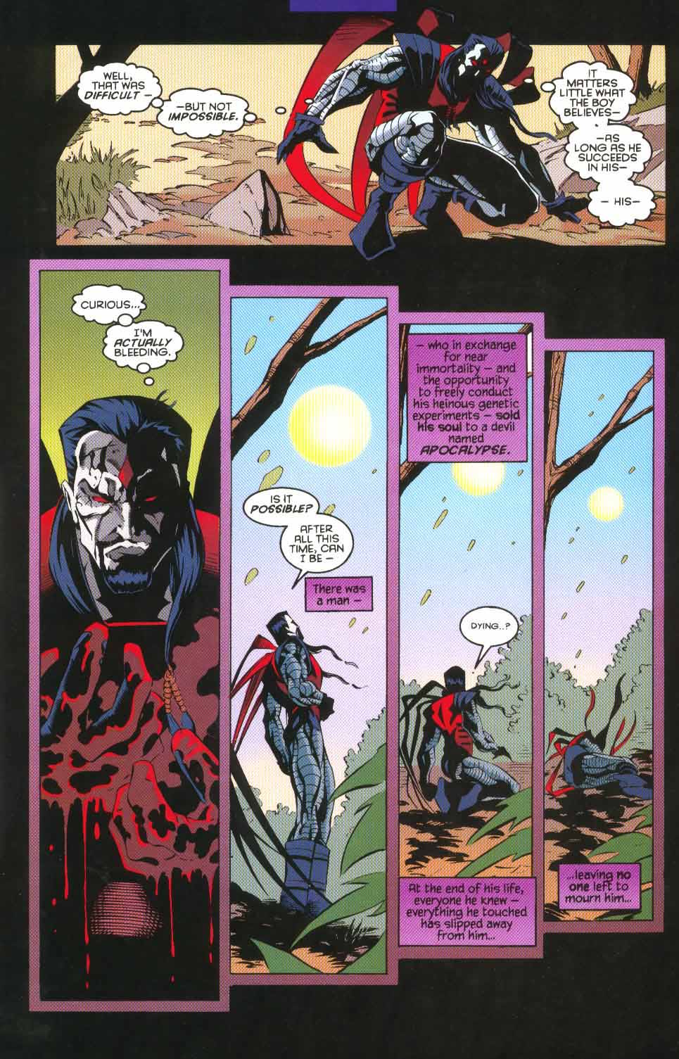 Read online X-Man comic -  Issue #4 - 16