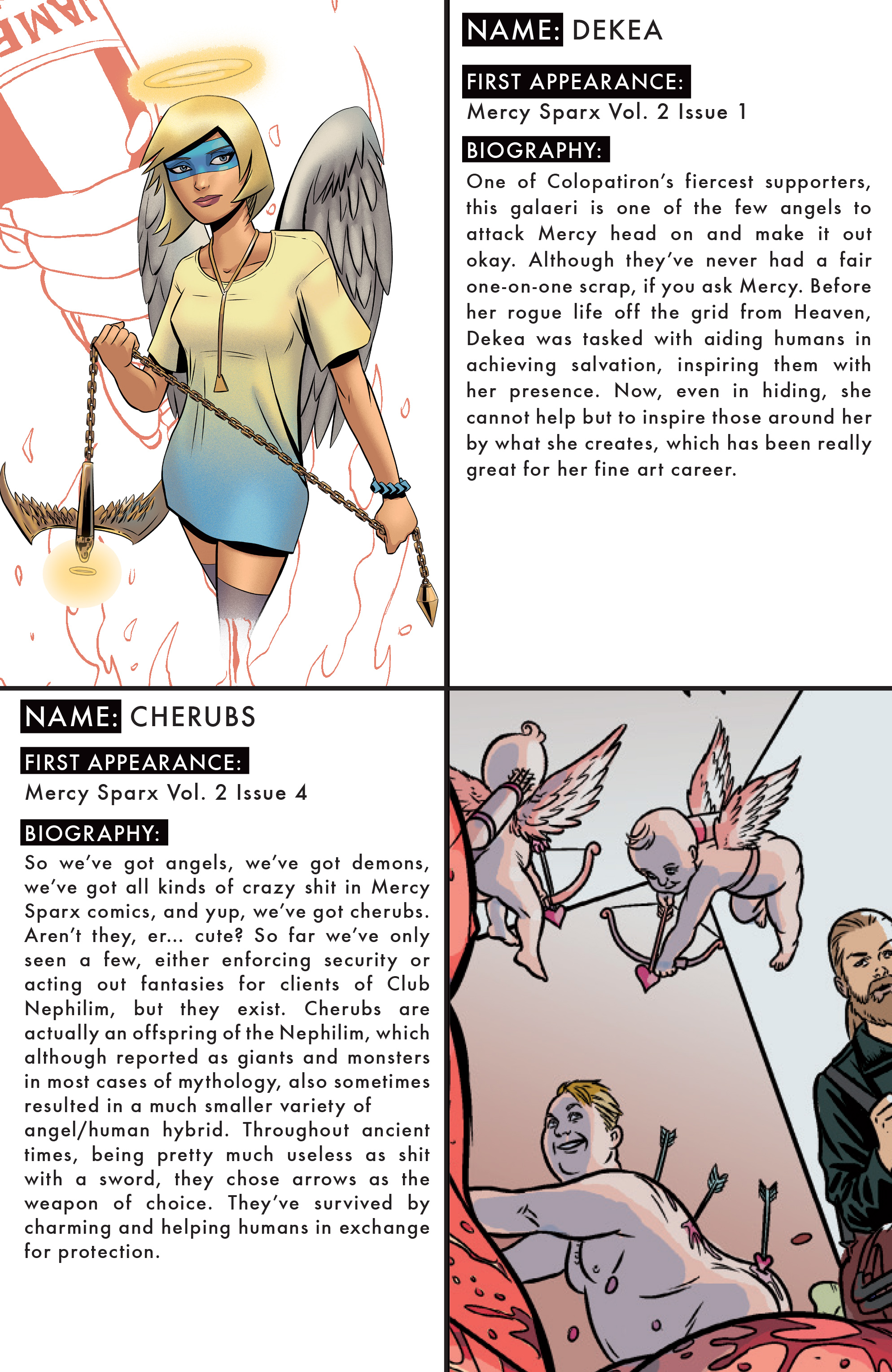 Read online Mercy Sparx (2013) comic -  Issue # _Special - Who The Fuck - 26