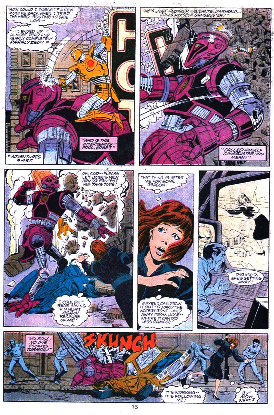 Read online Adventures of Superman (1987) comic -  Issue #456 - 16