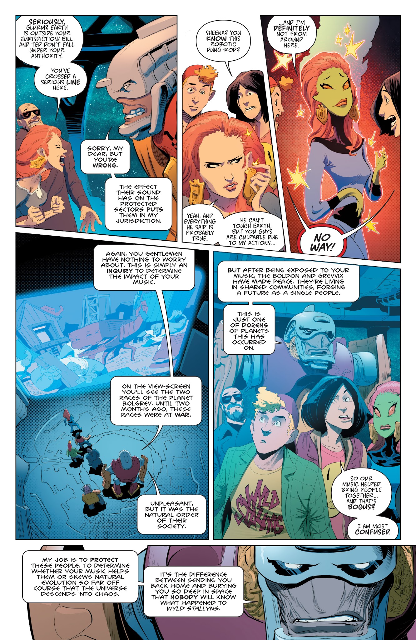 Read online Bill & Ted Save the Universe comic -  Issue #1 - 16