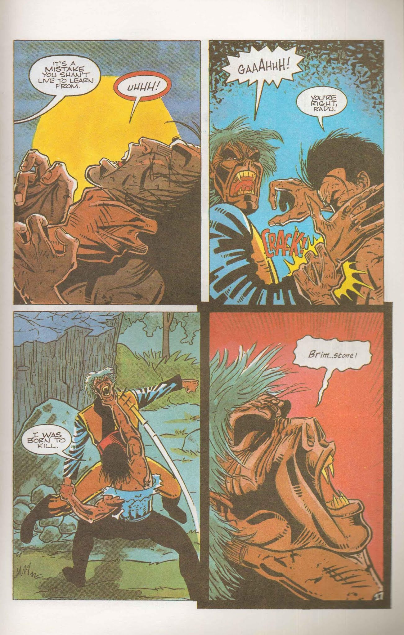 Read online Subspecies (1991) comic -  Issue #3 - 19