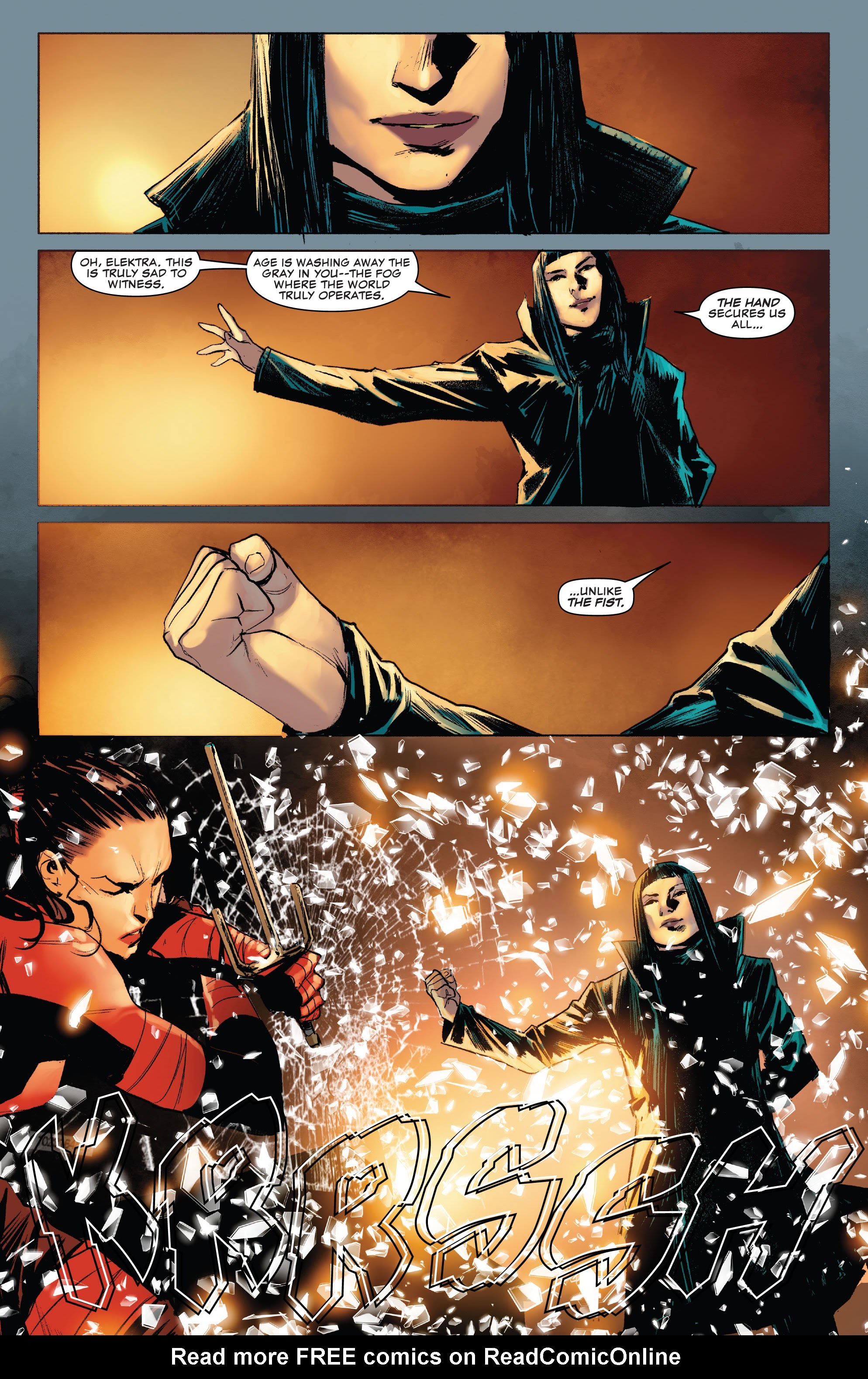 Read online Daredevil: Woman Without Fear comic -  Issue #3 - 14