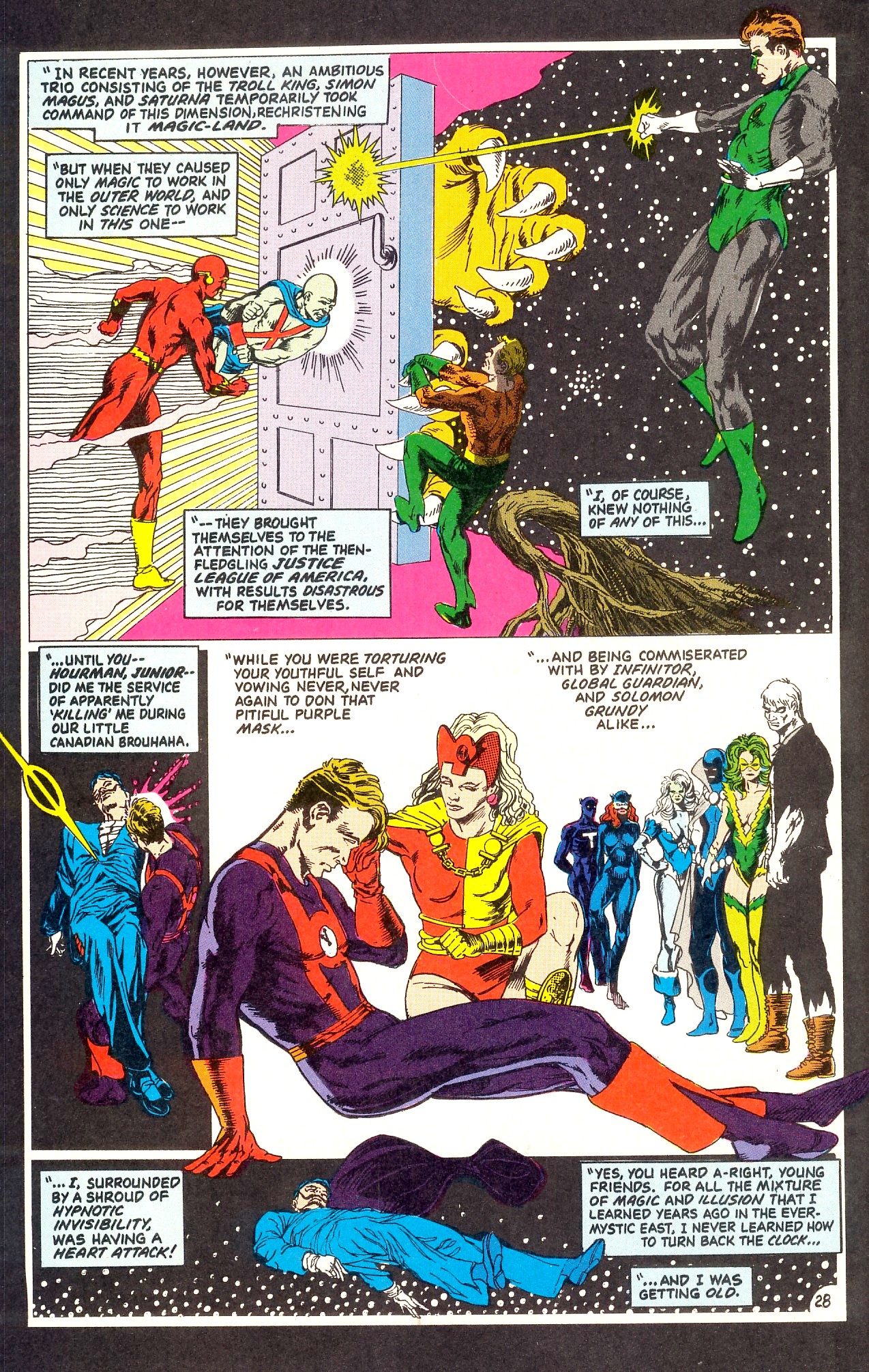 Read online Infinity Inc. (1984) comic -  Issue #50 - 29