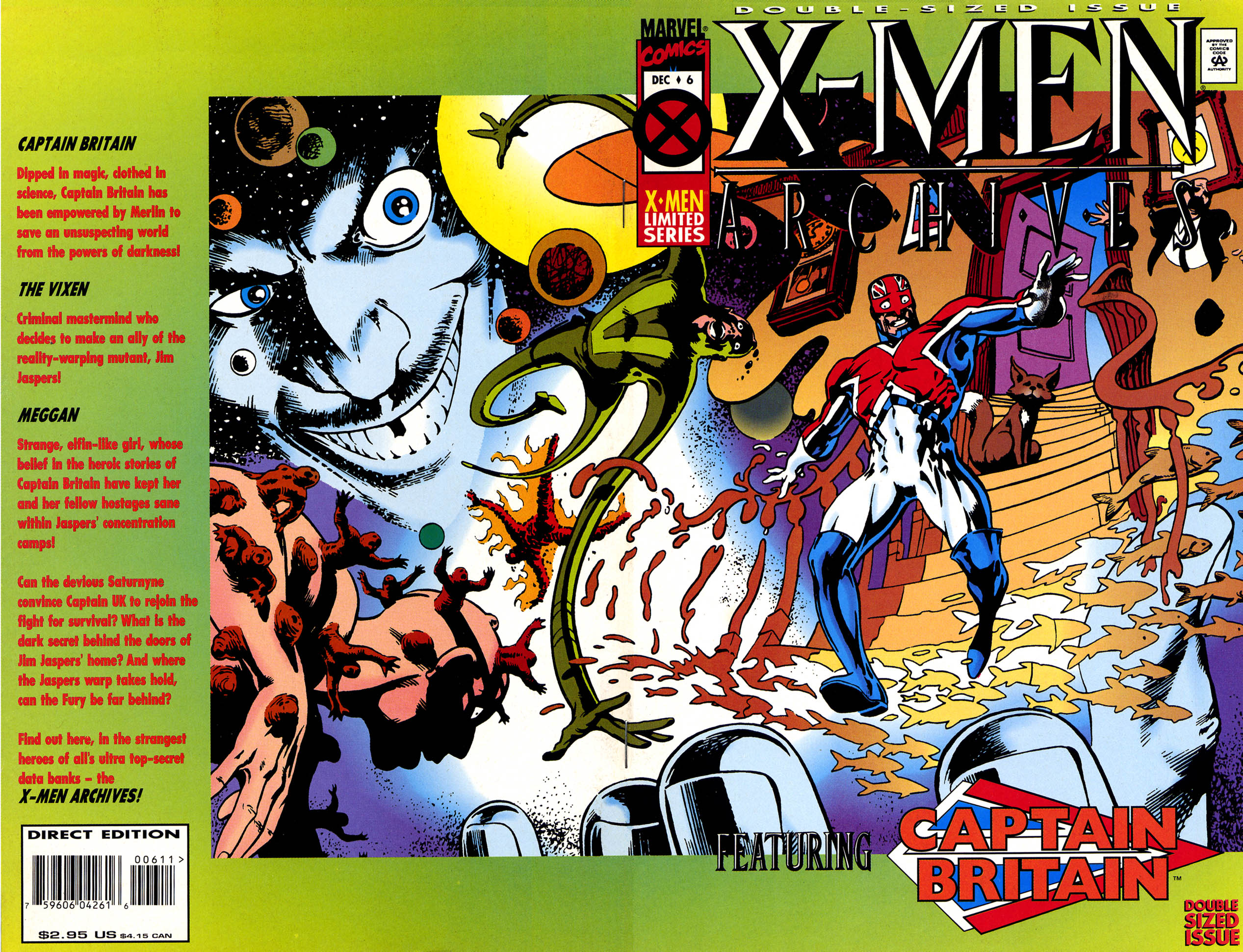 Read online X-Men Archives Featuring Captain Britain comic -  Issue #6 - 1